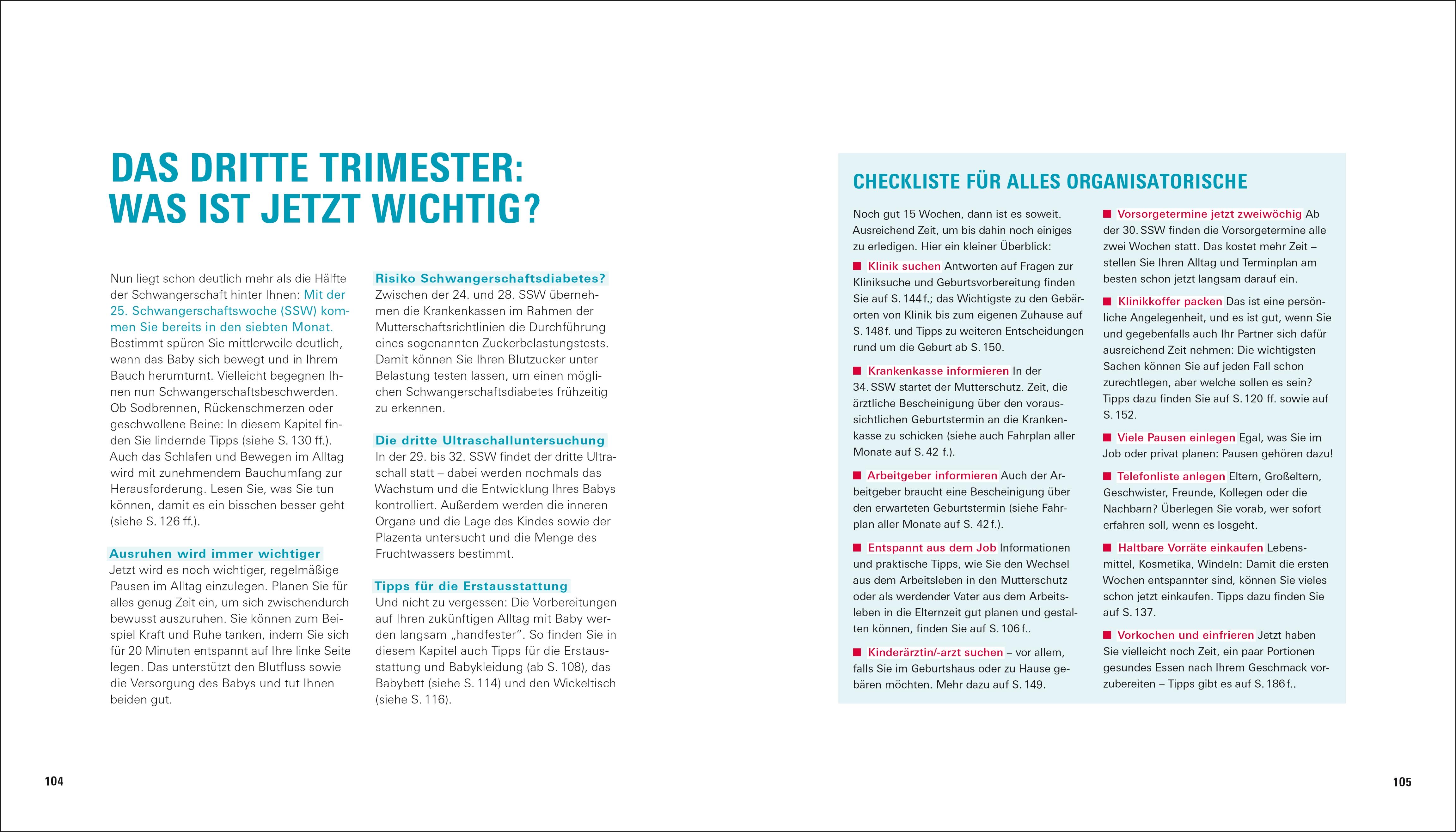 Beispielinhalt (Bild) Hurra, schwanger!