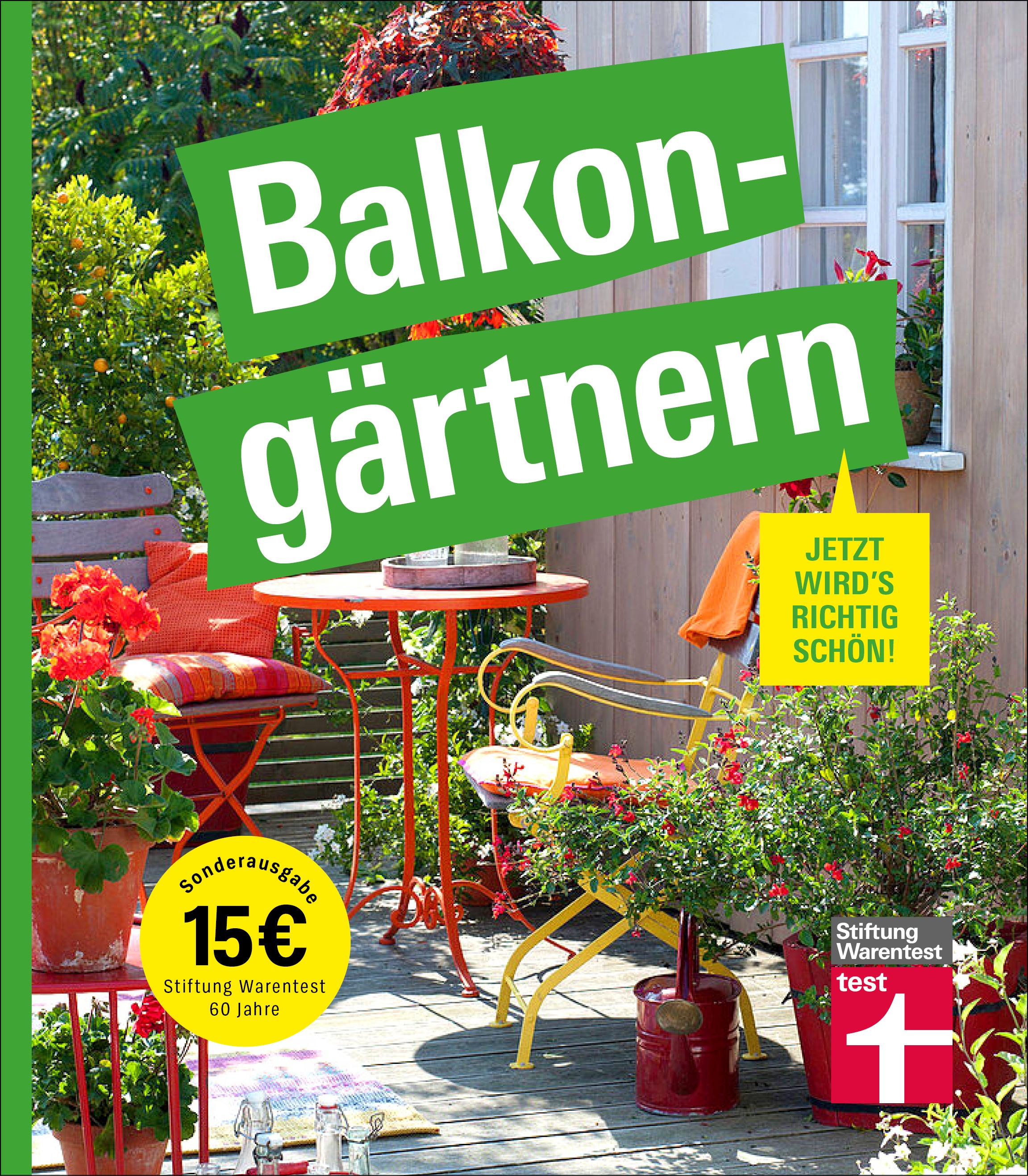 Vorderes Coverbild Balkongärtnern