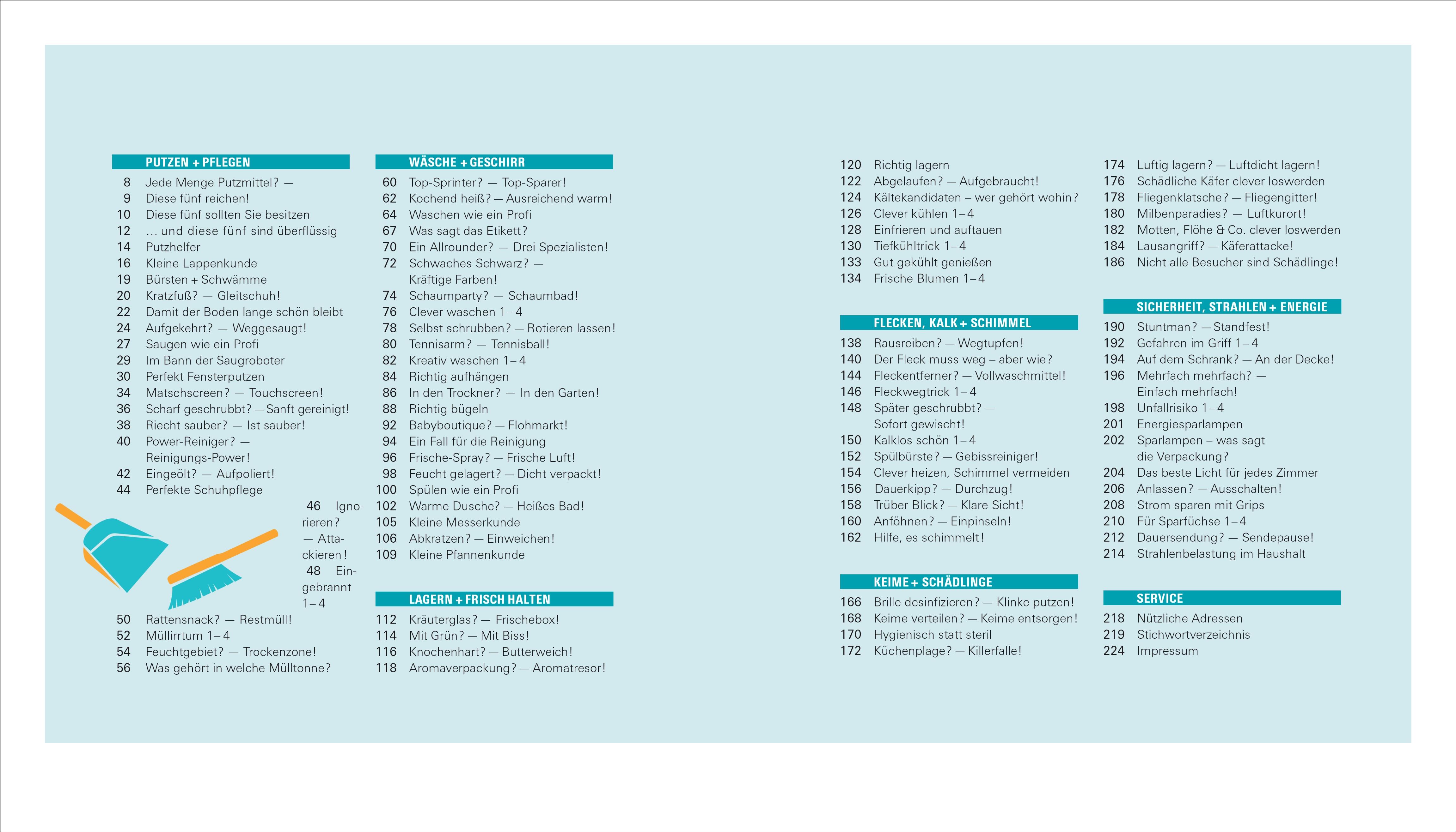 Beispielinhalt (Bild) Haushalt nebenbei