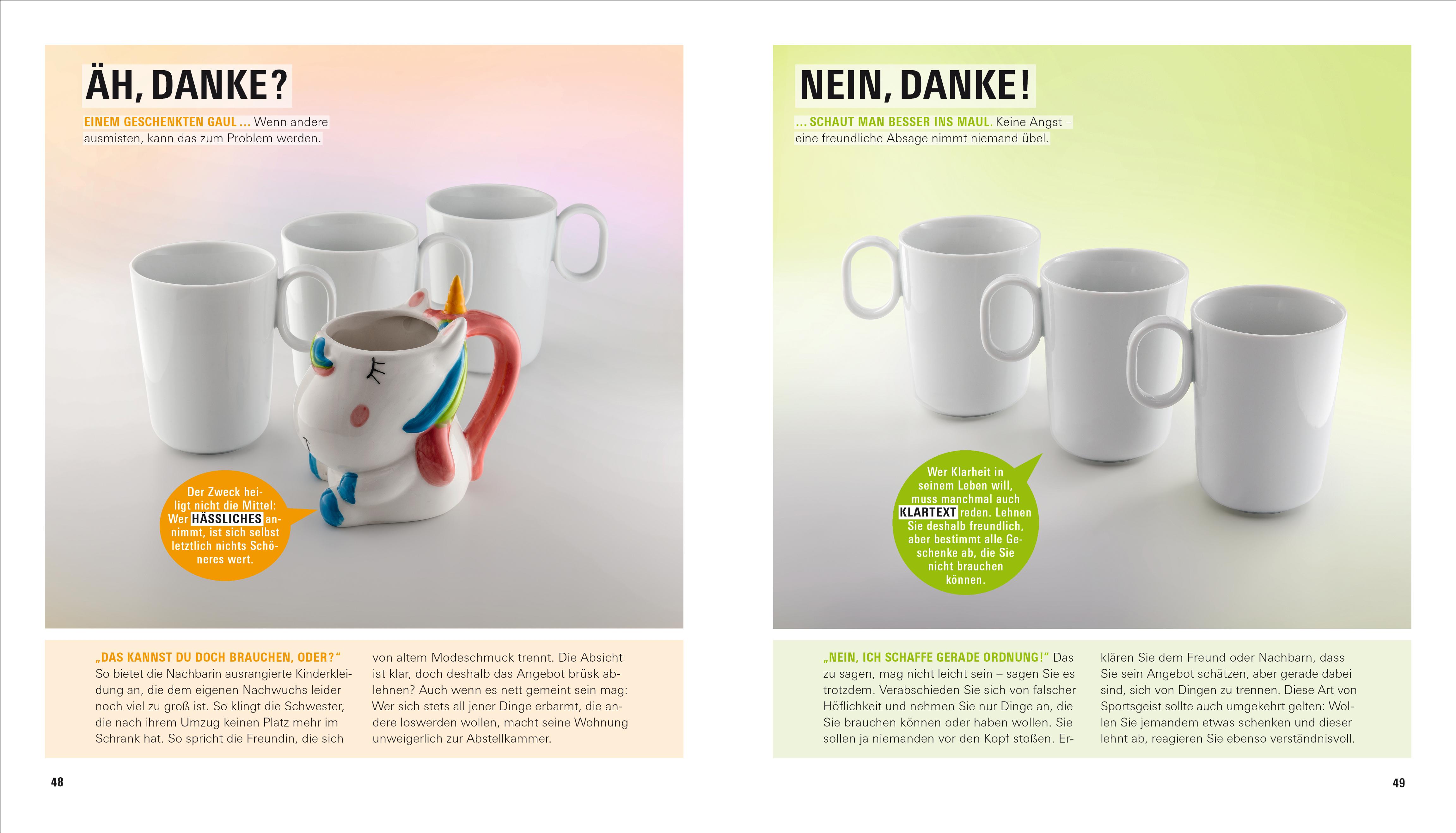 Beispielinhalt (Bild) Ordnung nebenbei