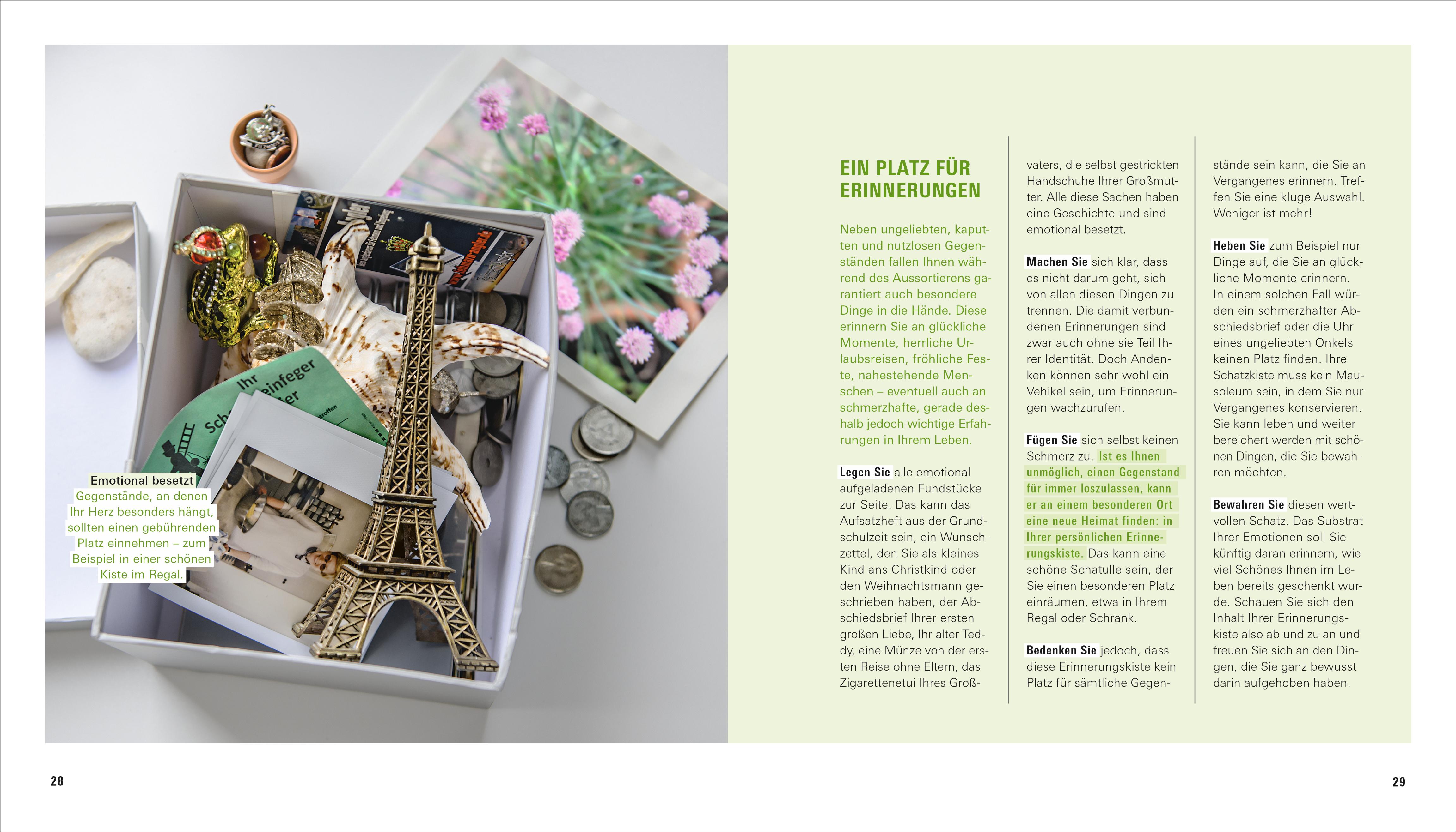 Beispielinhalt (Bild) Ordnung nebenbei