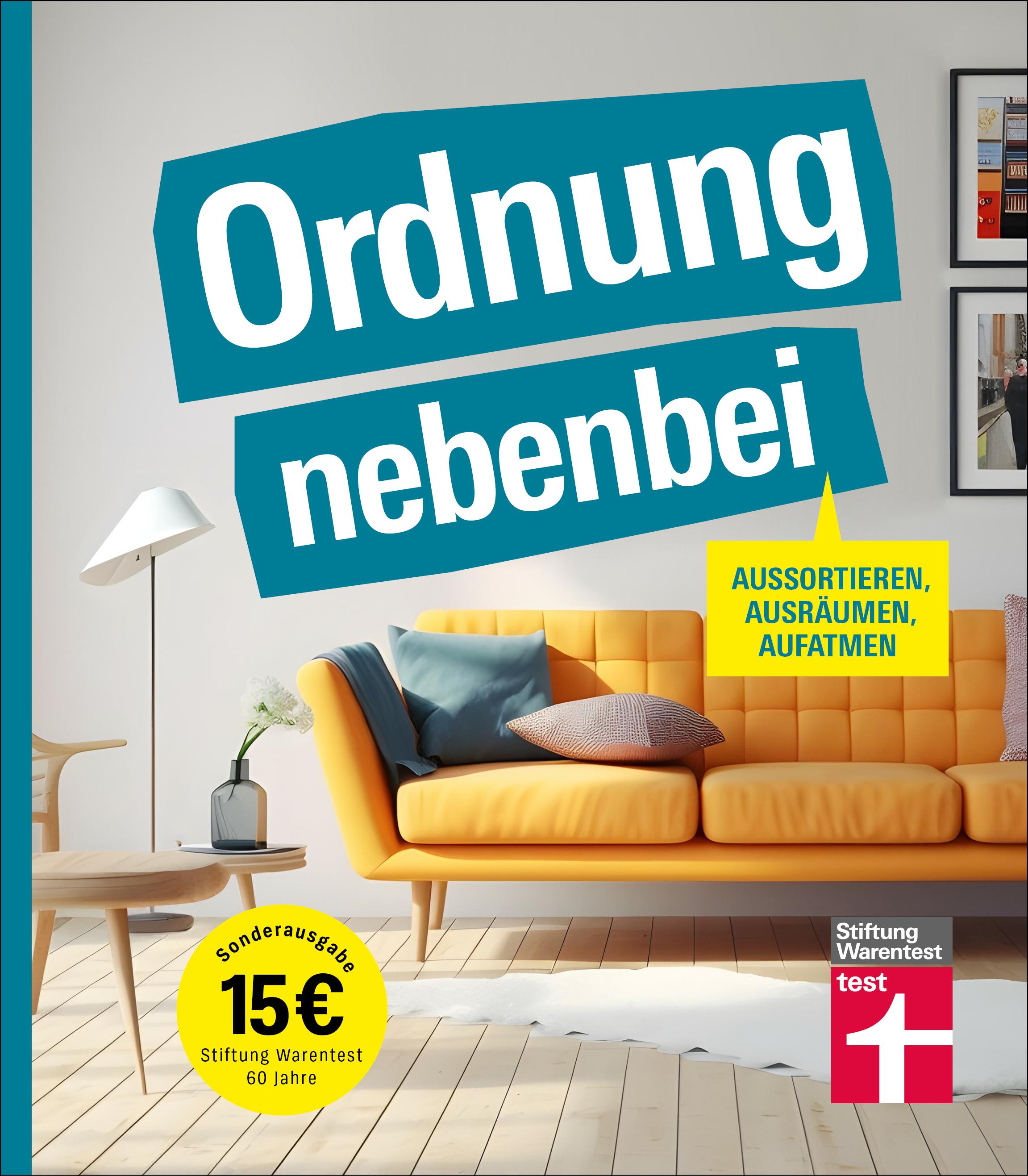 Vorderes Coverbild Ordnung nebenbei