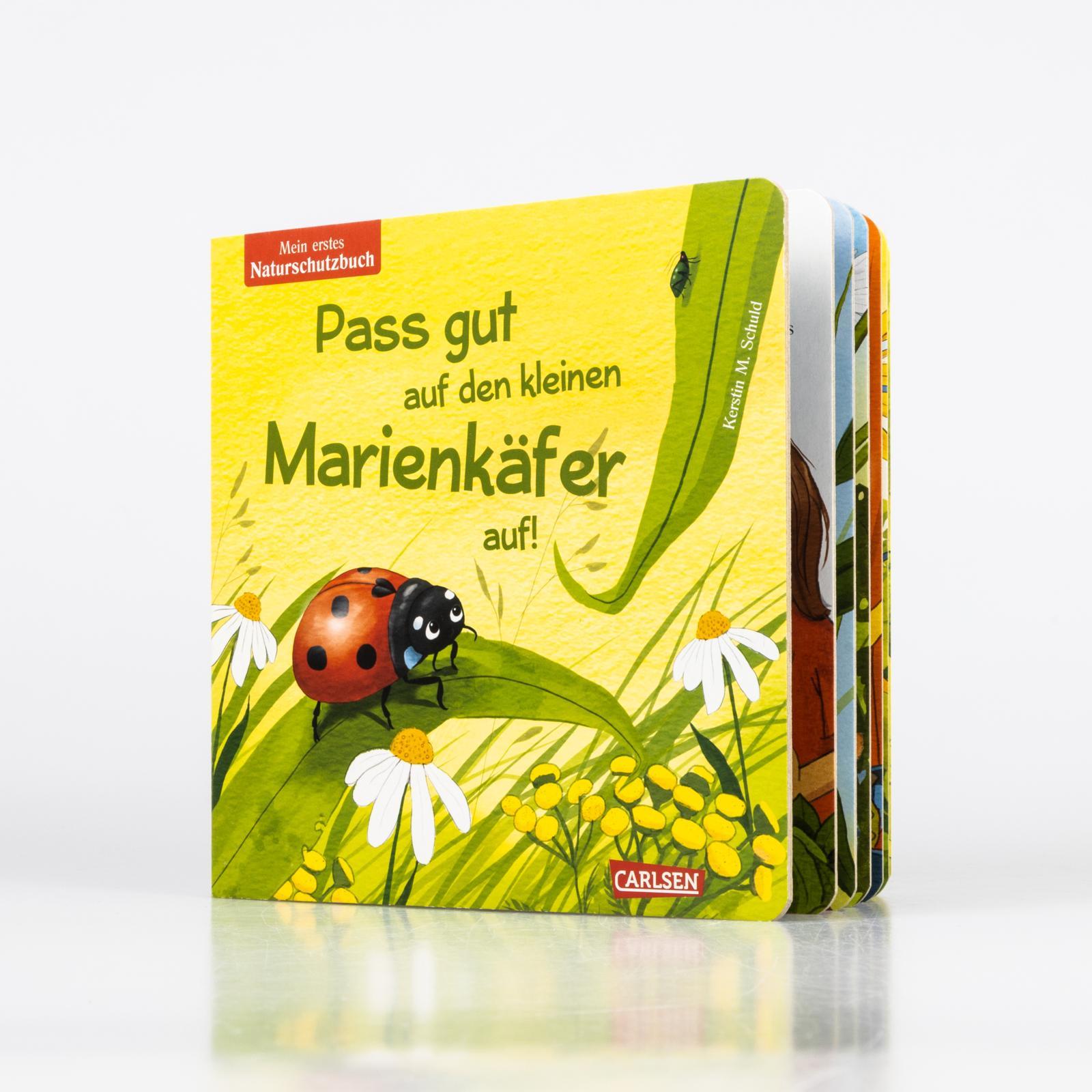 Beispielinhalt (Bild) Pass gut auf den kleinen Marienkäfer auf