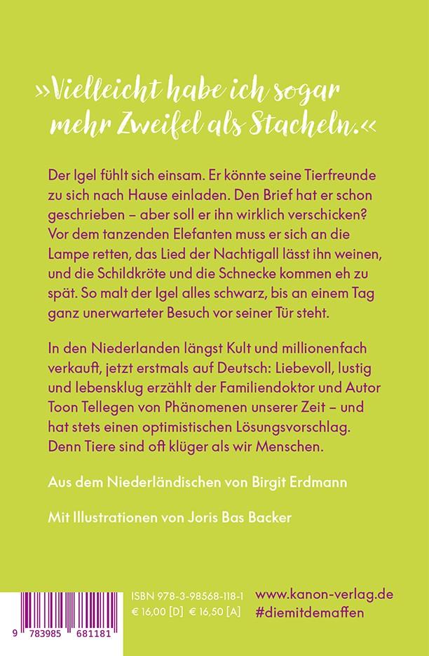 Rückseitencover Die Sehnsucht des Igels