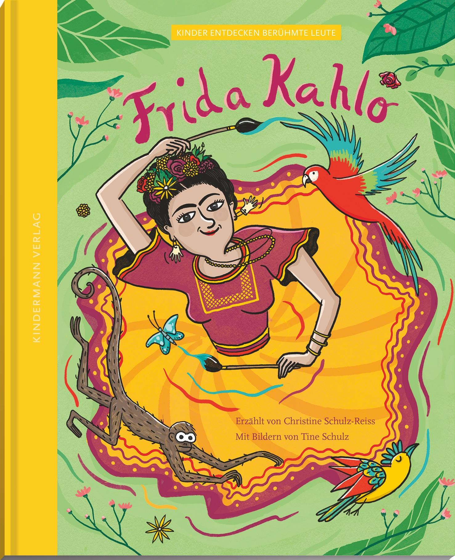 Vorderes Coverbild Frida Kahlo - die Farben einer starken Frau