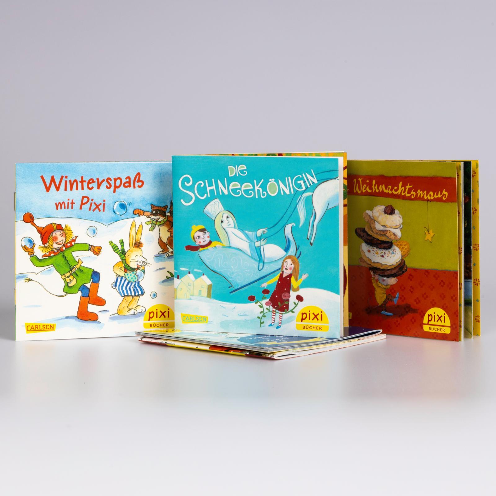 Beispielinhalt (Bild) Pixi Adventskalender GOLD 2024
