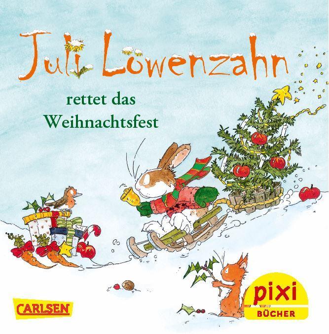 Beispielinhalt (Bild) Pixi Adventskalender GOLD 2024