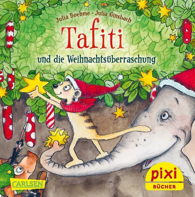 Beispielinhalt (Bild) Pixi Adventskalender GOLD 2024