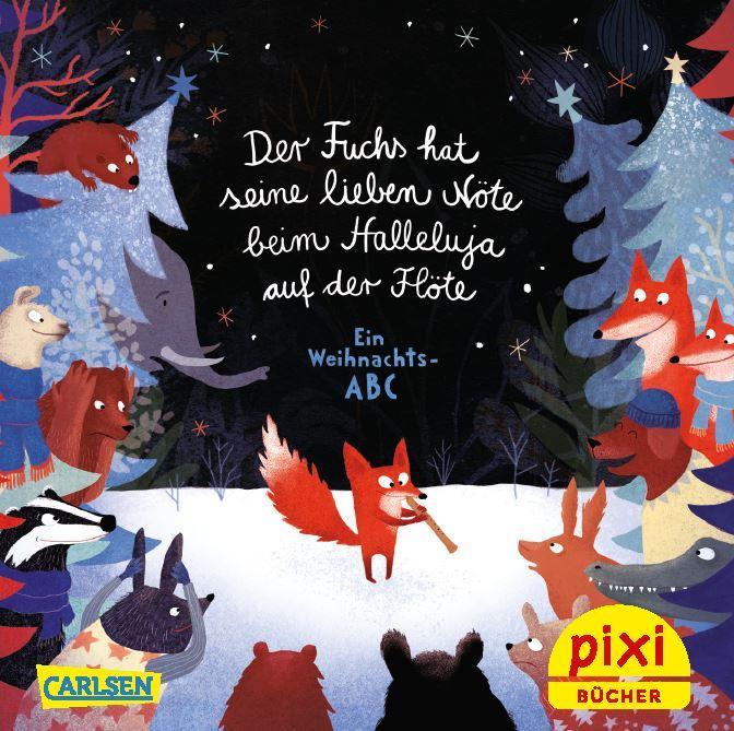 Beispielinhalt (Bild) Pixi Adventskalender GOLD 2024