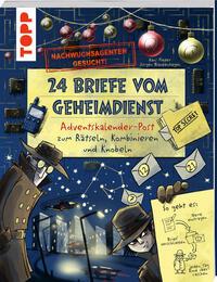Vorderes Coverbild Nachwuchsagenten gesucht! 24 Briefe vom Geheimdienst. Adventskalender-Post zum Rätseln, Kombinieren und Knobeln