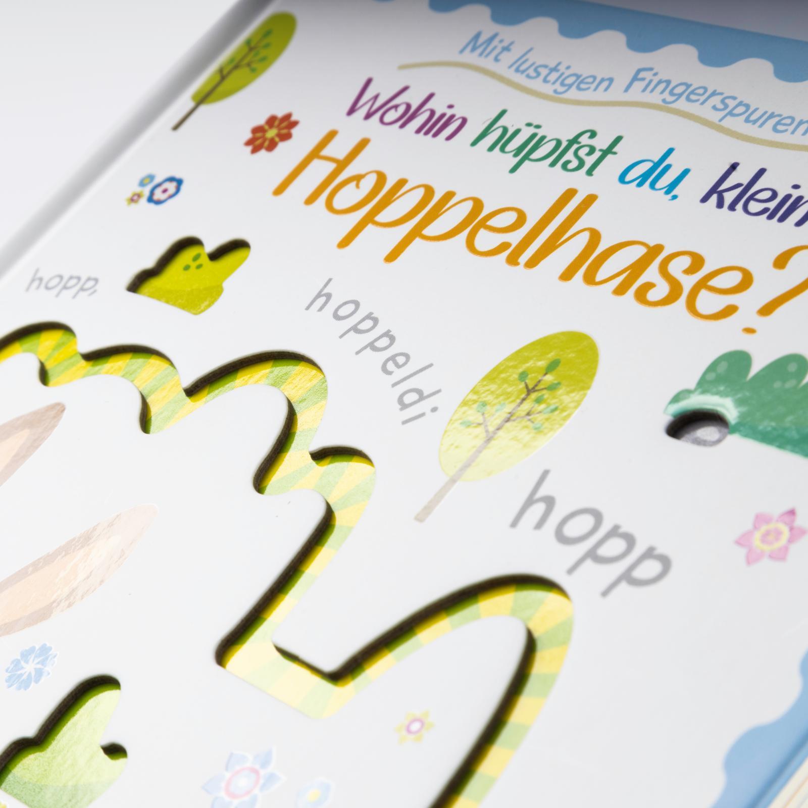 Beispielinhalt (Bild) Wohin hüpfst du, kleiner Hoppelhase?