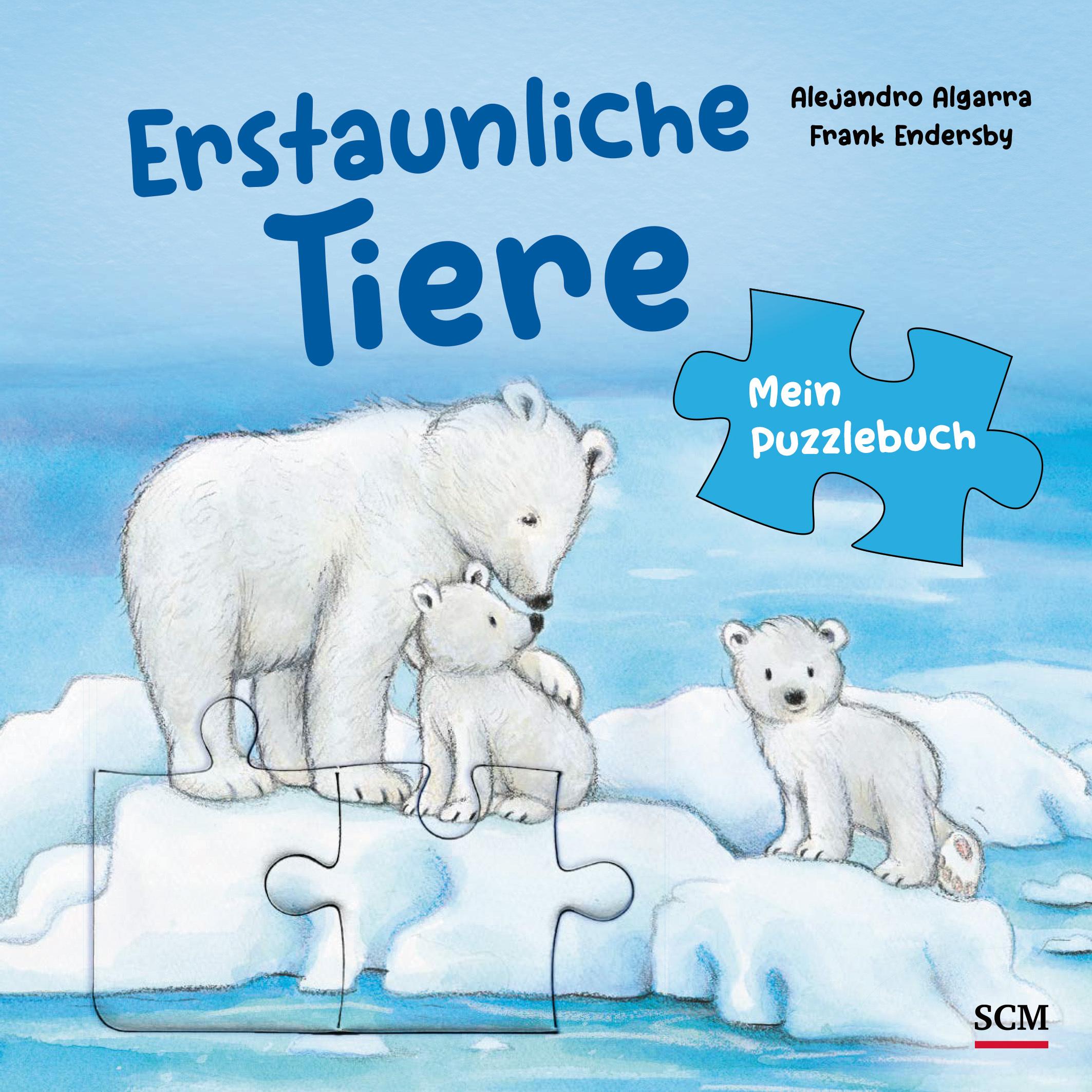 Vorderes Coverbild Erstaunliche Tiere - Mein Puzzlebuch