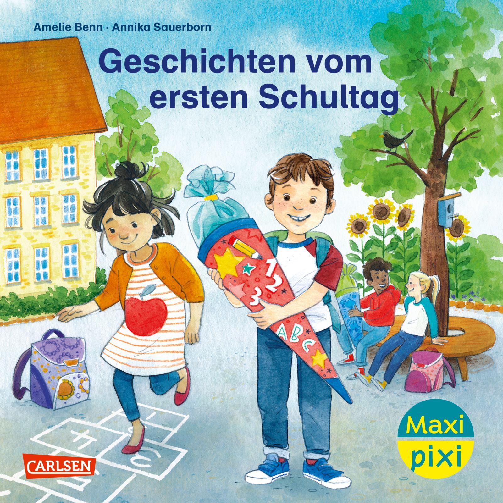 Vorderes Coverbild Maxi Pixi 438: VE 5: Geschichten vom ersten Schultag (5 Exemplare)