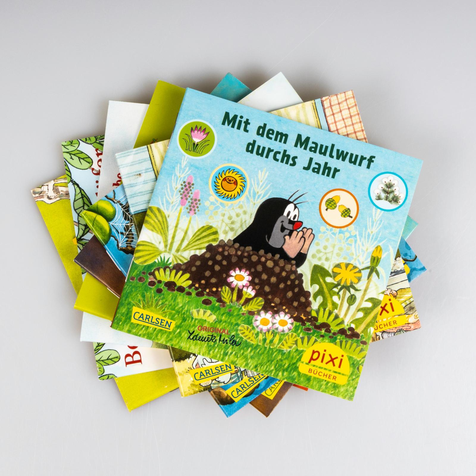 Beispielinhalt (Bild) Pixi-8er-Set 297: Pixis liebste Kinderbuch-Helden (8x1 Exemplar)