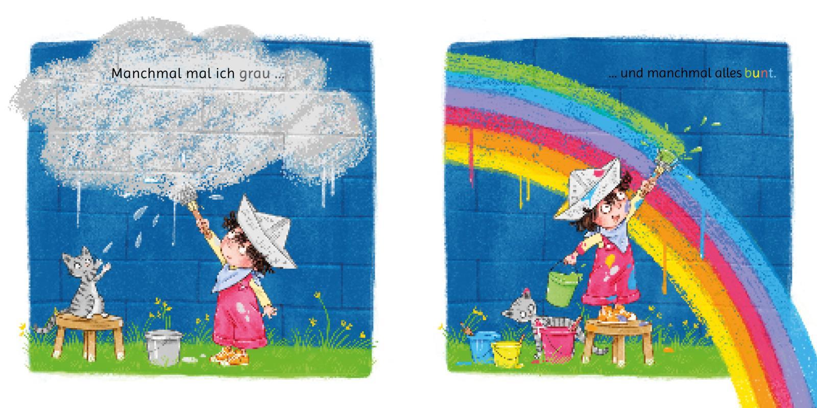 Beispielinhalt (Bild) Manchmal bin ich groß ... und manchmal klein