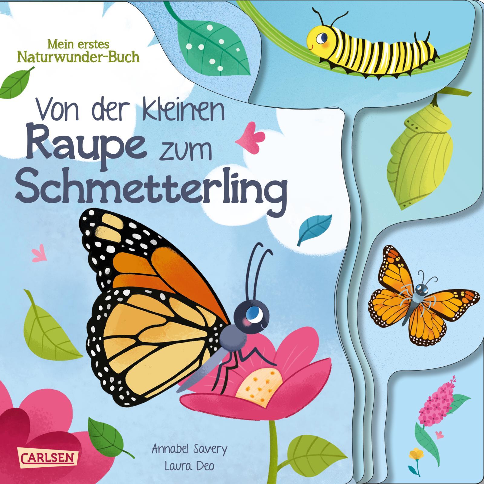 Vorderes Coverbild Von der kleinen Raupe zum Schmetterling