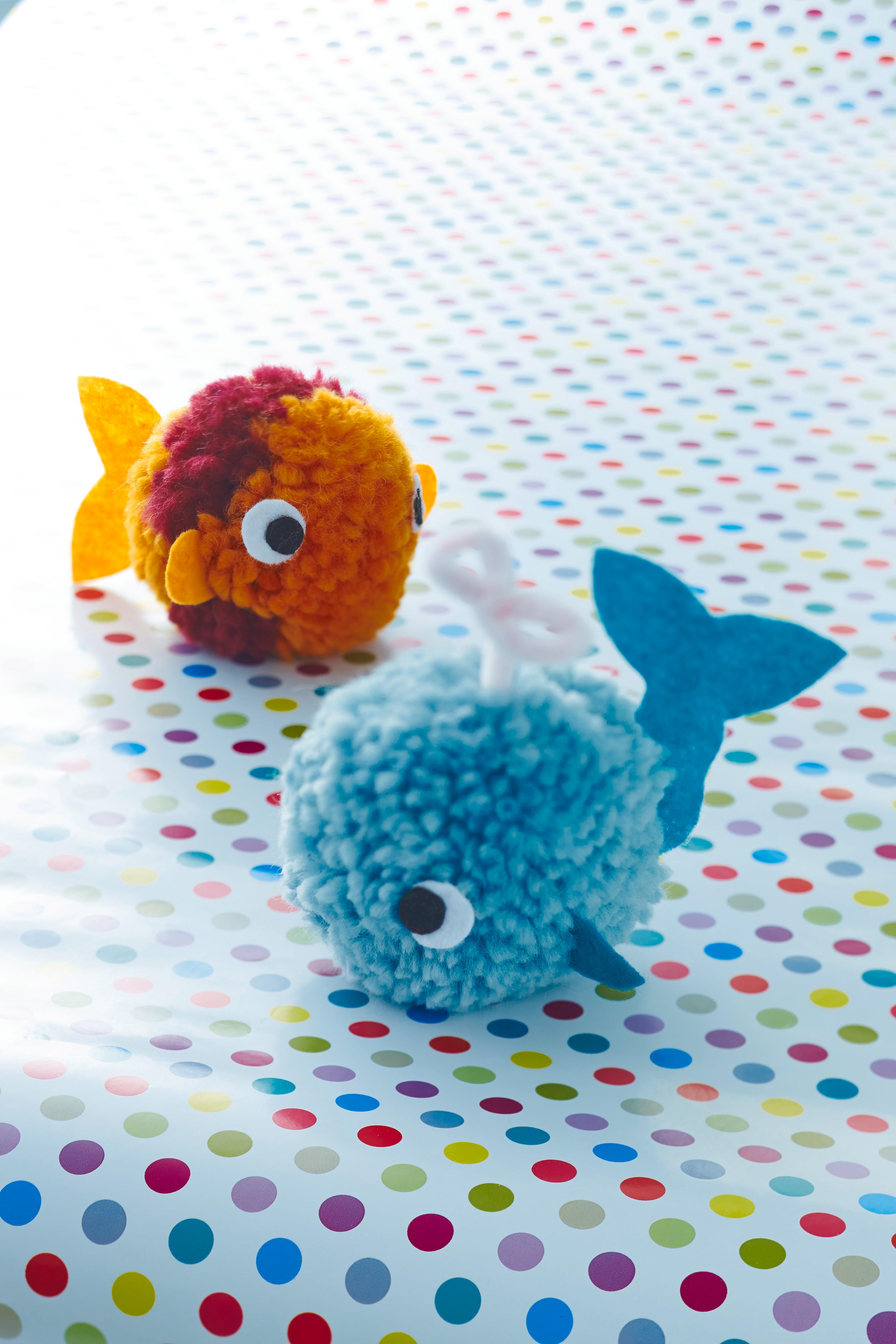 Beispielinhalt (Bild) Kreativ kinderleicht Pompons