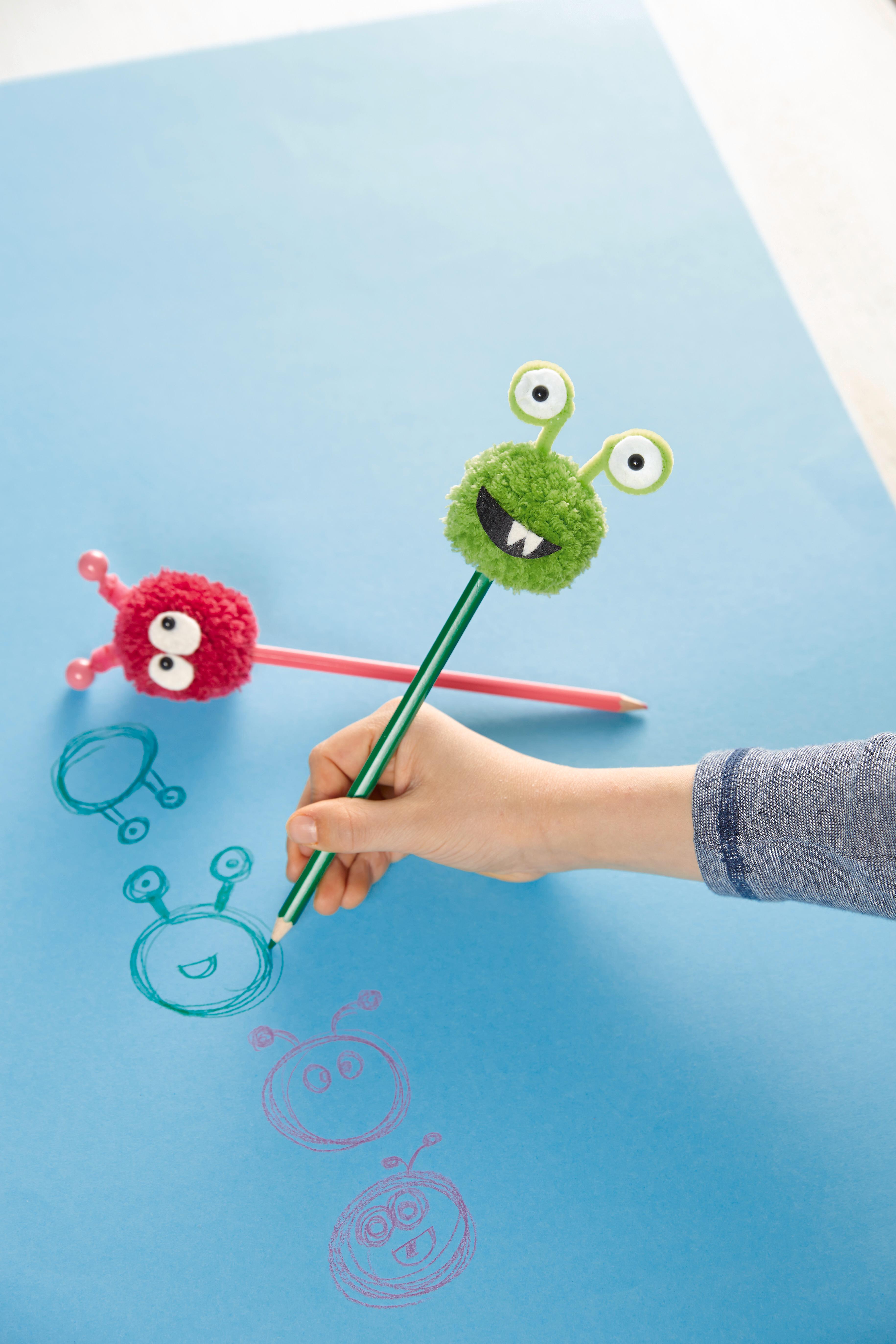 Beispielinhalt (Bild) Kreativ kinderleicht Pompons