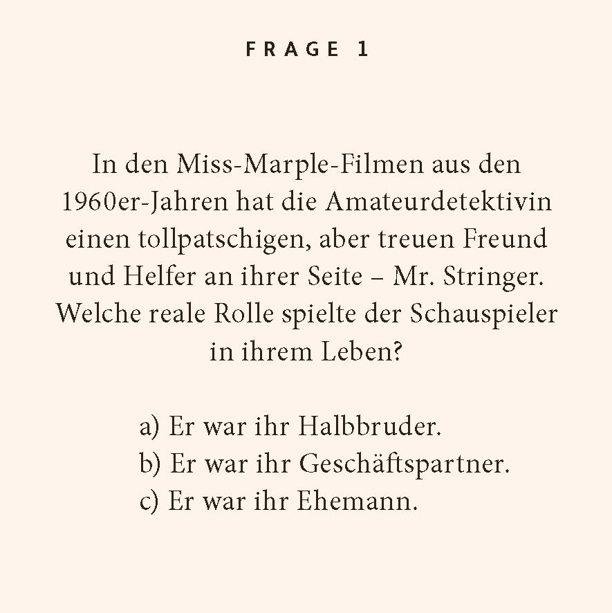 Beispielinhalt (Bild) Berühmte Detektive-Quiz