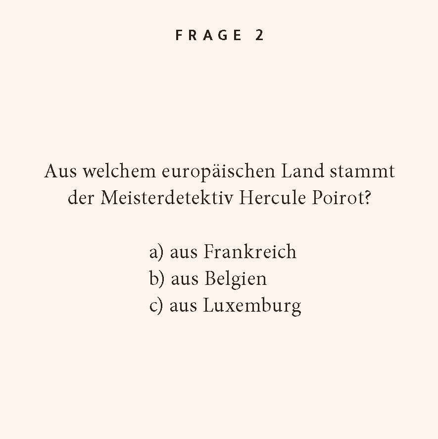 Beispielinhalt (Bild) Berühmte Detektive-Quiz