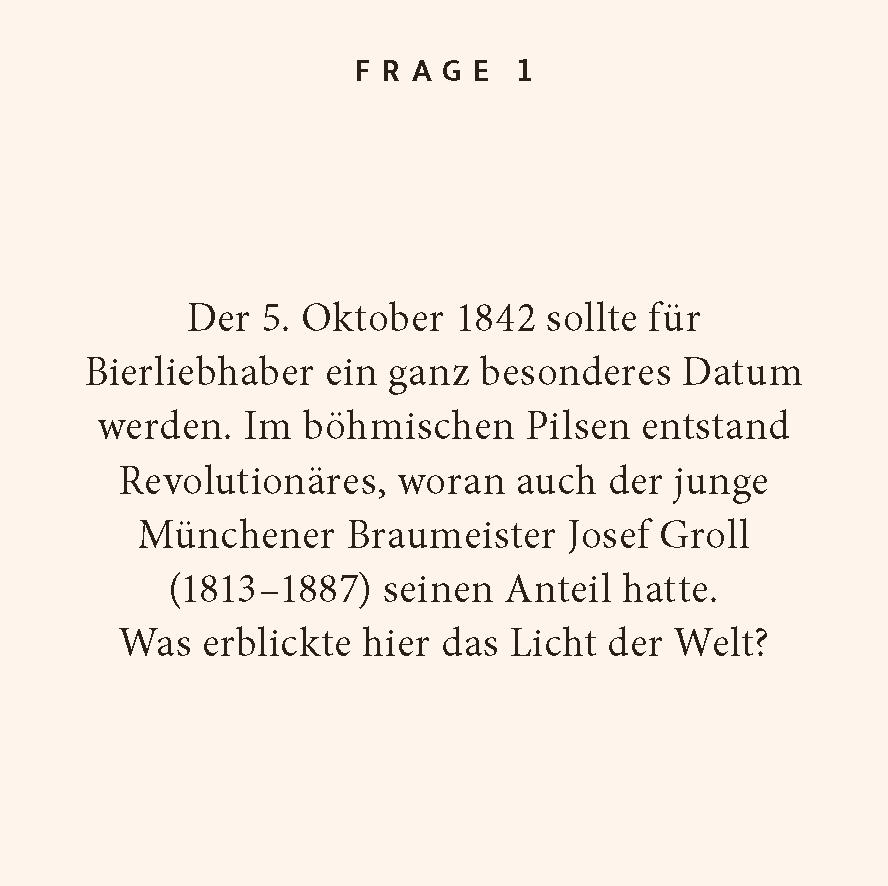 Beispielinhalt (Bild) Bier-Quiz