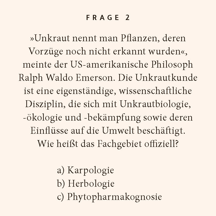 Beispielinhalt (Bild) Kräuter-Quiz