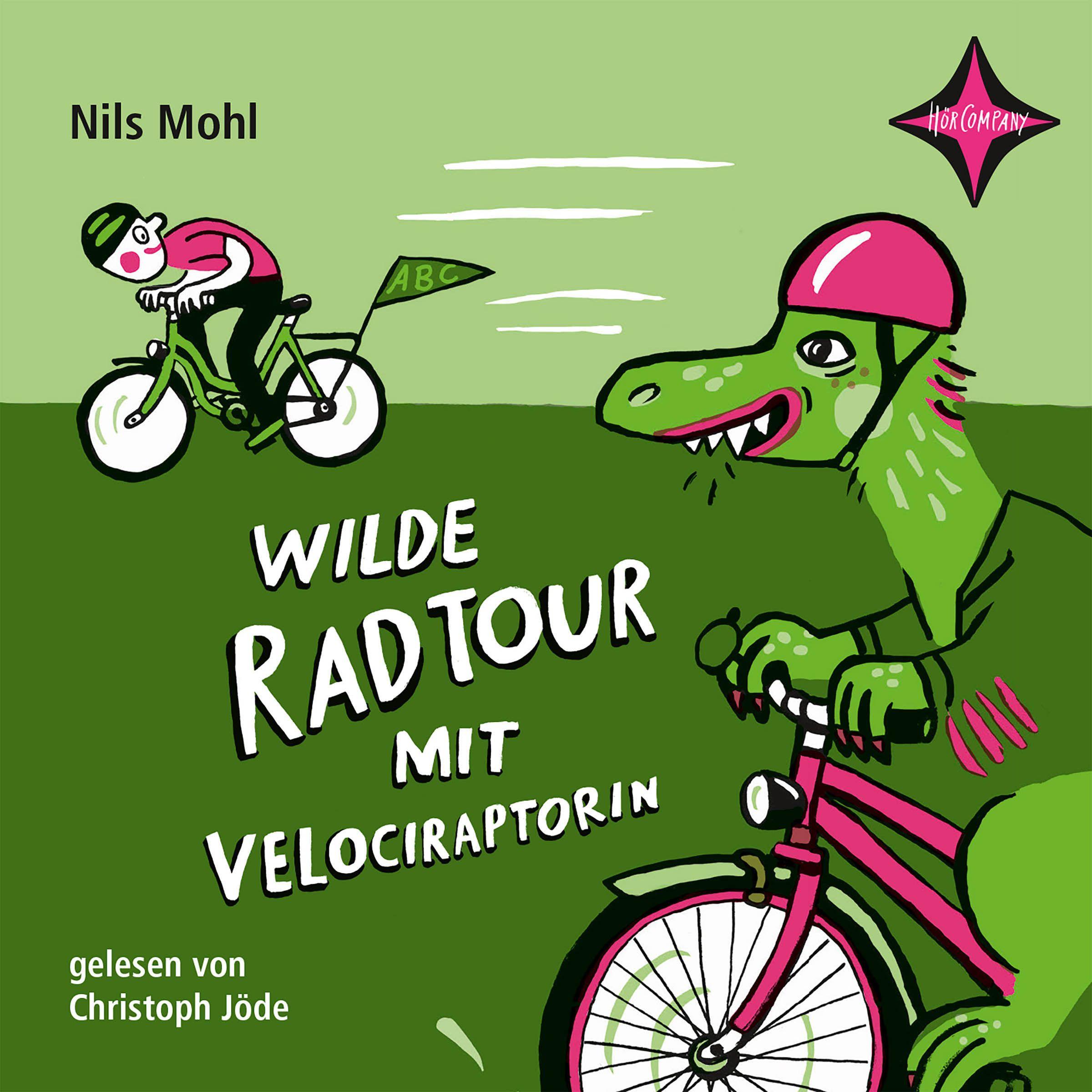 Vorderes Coverbild Wilde Radtour mit Velociraptorin