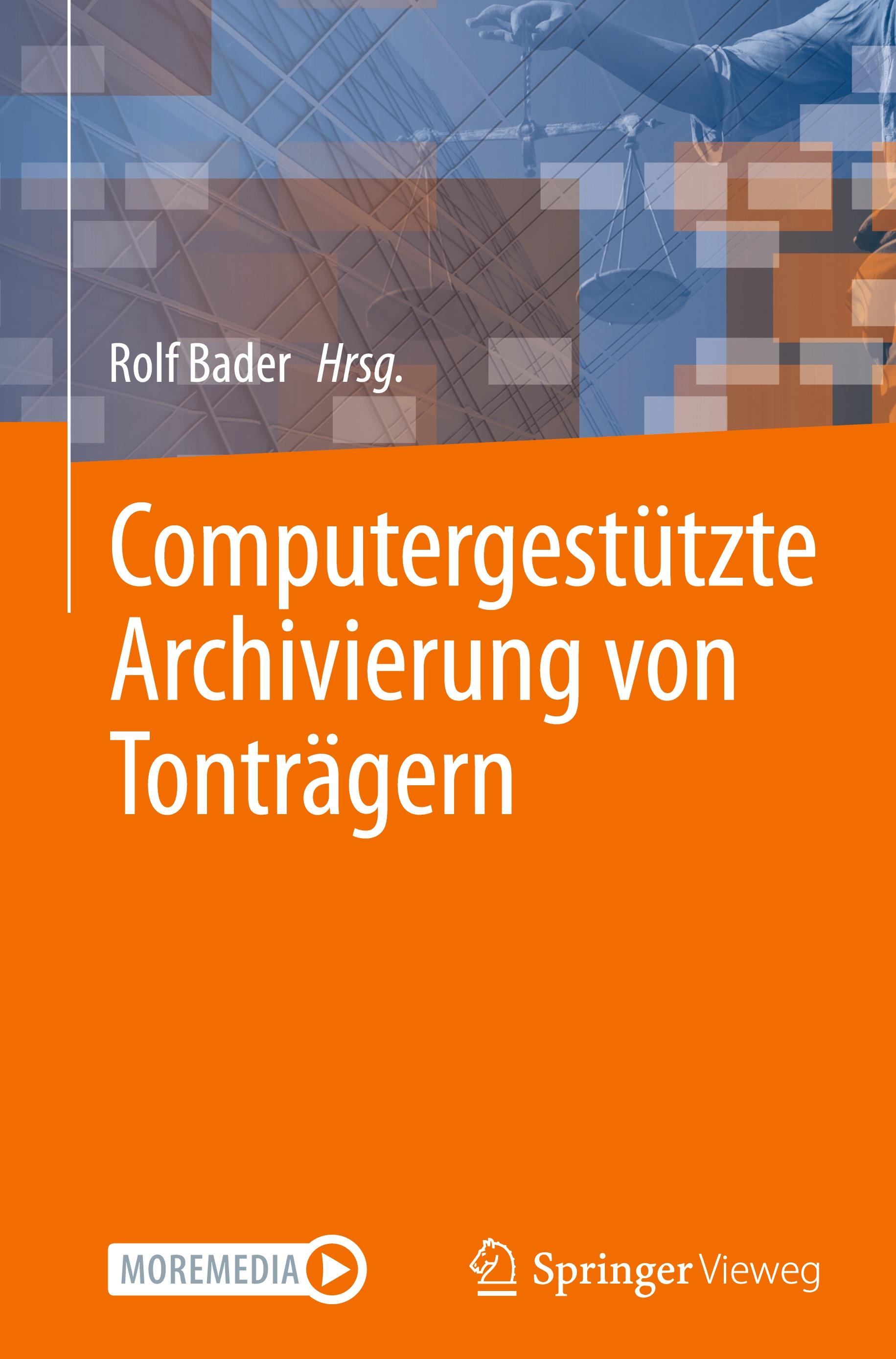 Vorderes Coverbild Computergestützte Archivierung von Tonträgern