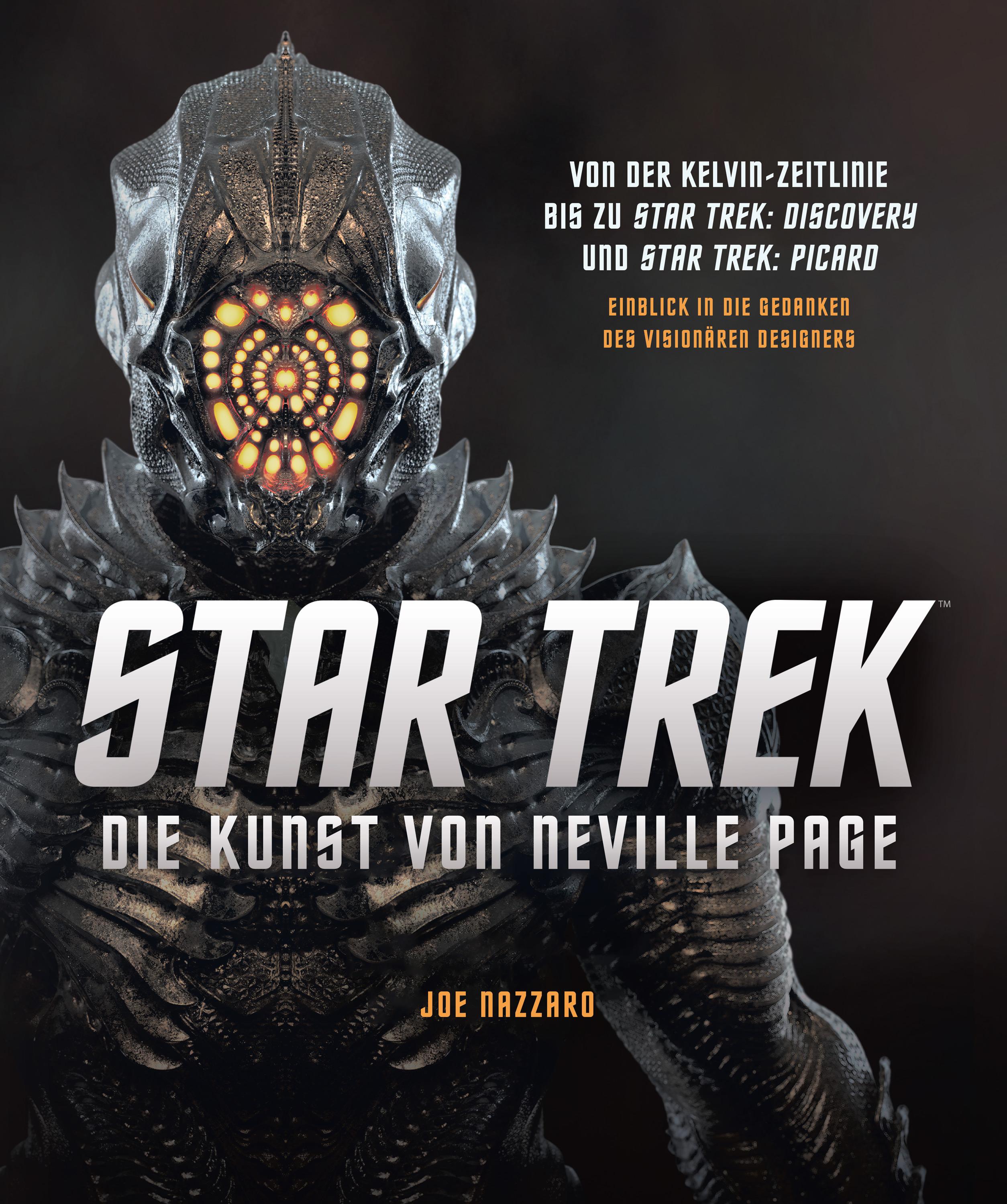 Vorderes Coverbild Star Trek - Die Kunst von Neville Page