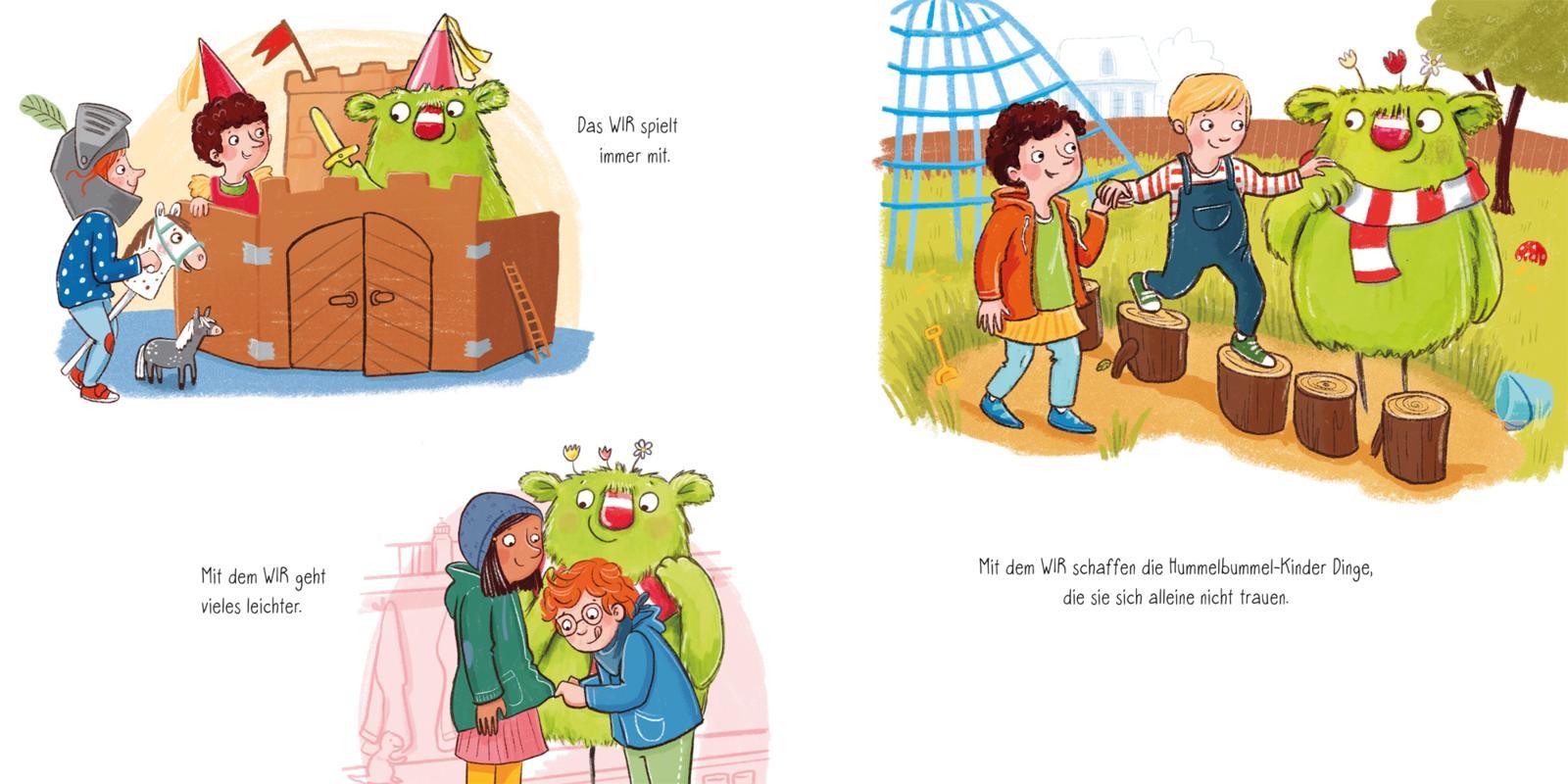 Beispielinhalt (Bild) Das kleine WIR im Kindergarten