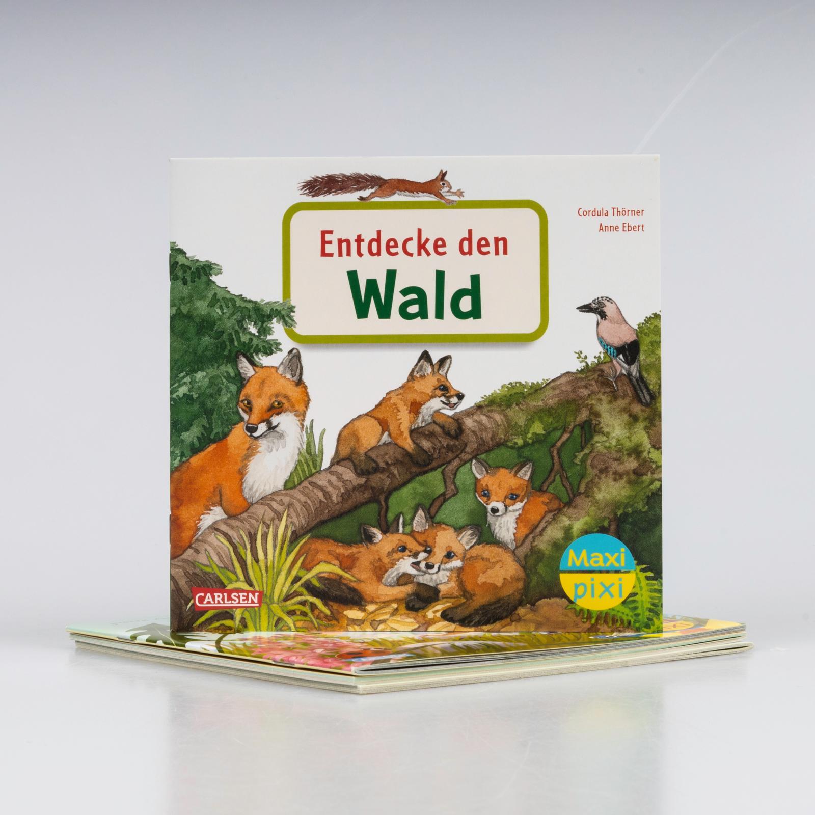 Beispielinhalt (Bild) Maxi-Pixi-4er-Set 111: Meine Natur-Bilderbücher (4x1 Exemplar)
