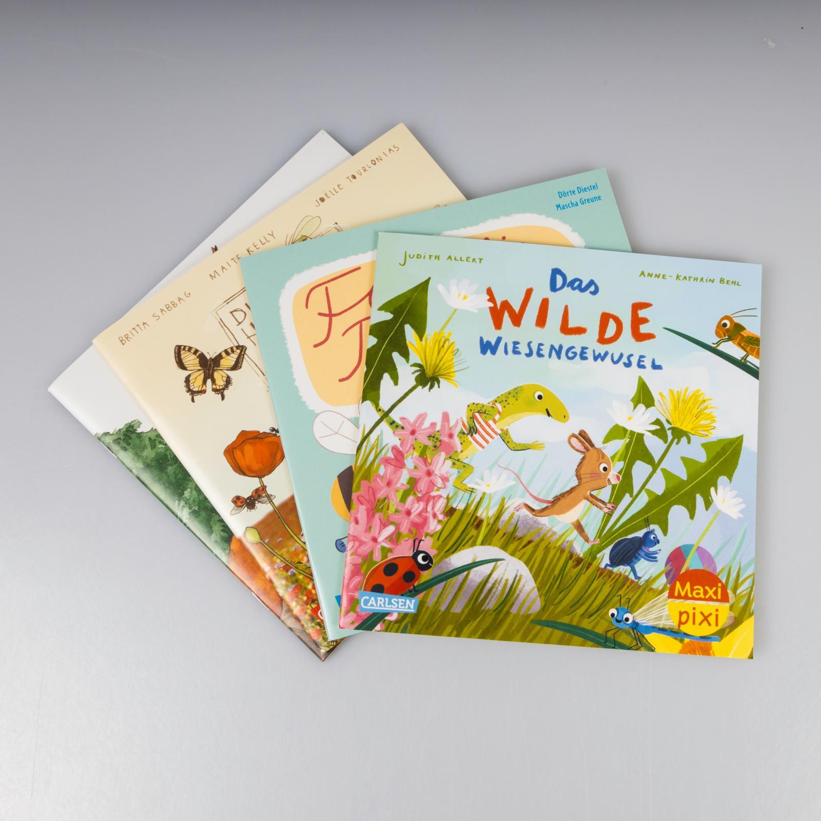 Beispielinhalt (Bild) Maxi-Pixi-4er-Set 111: Meine Natur-Bilderbücher (4x1 Exemplar)