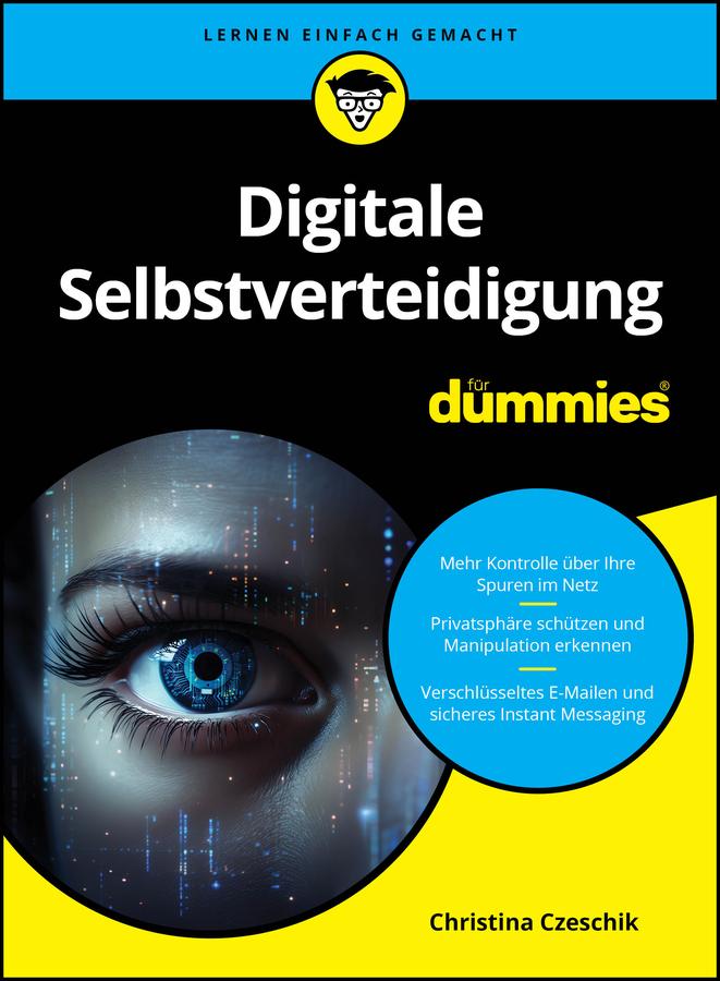 Vorderes Coverbild Digitale Selbstverteidigung für Dummies