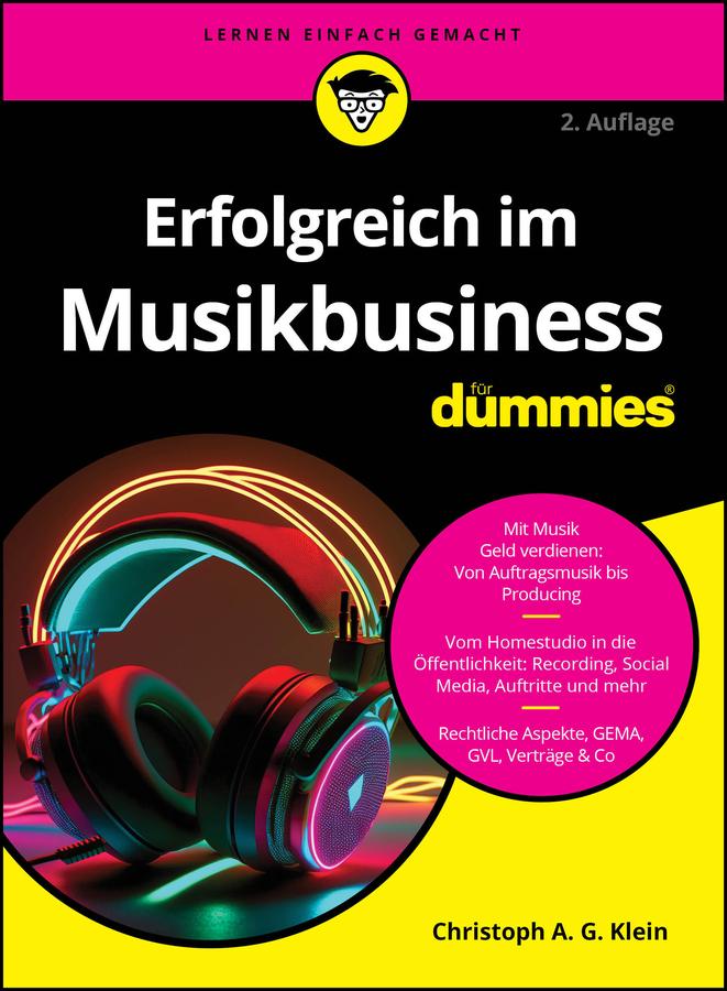 Vorderes Coverbild Erfolgreich im Musikbusiness für Dummies