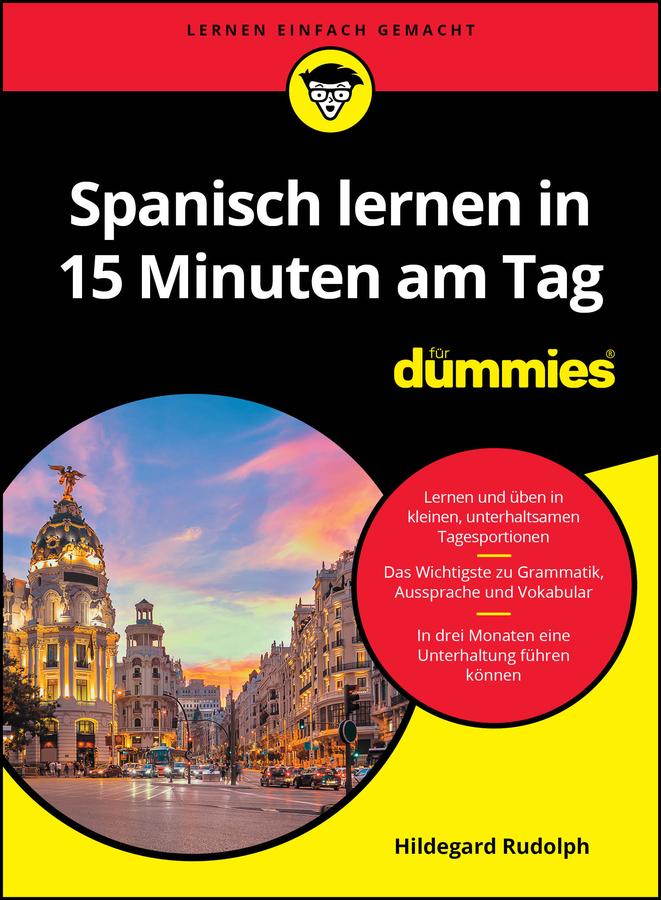 Vorderes Coverbild Spanisch lernen in 15 Minuten am Tag für Dummies