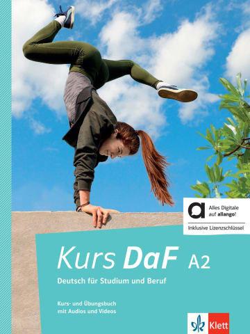 Vorderes Coverbild Kurs DaF A2 - Hybride Ausgabe allango