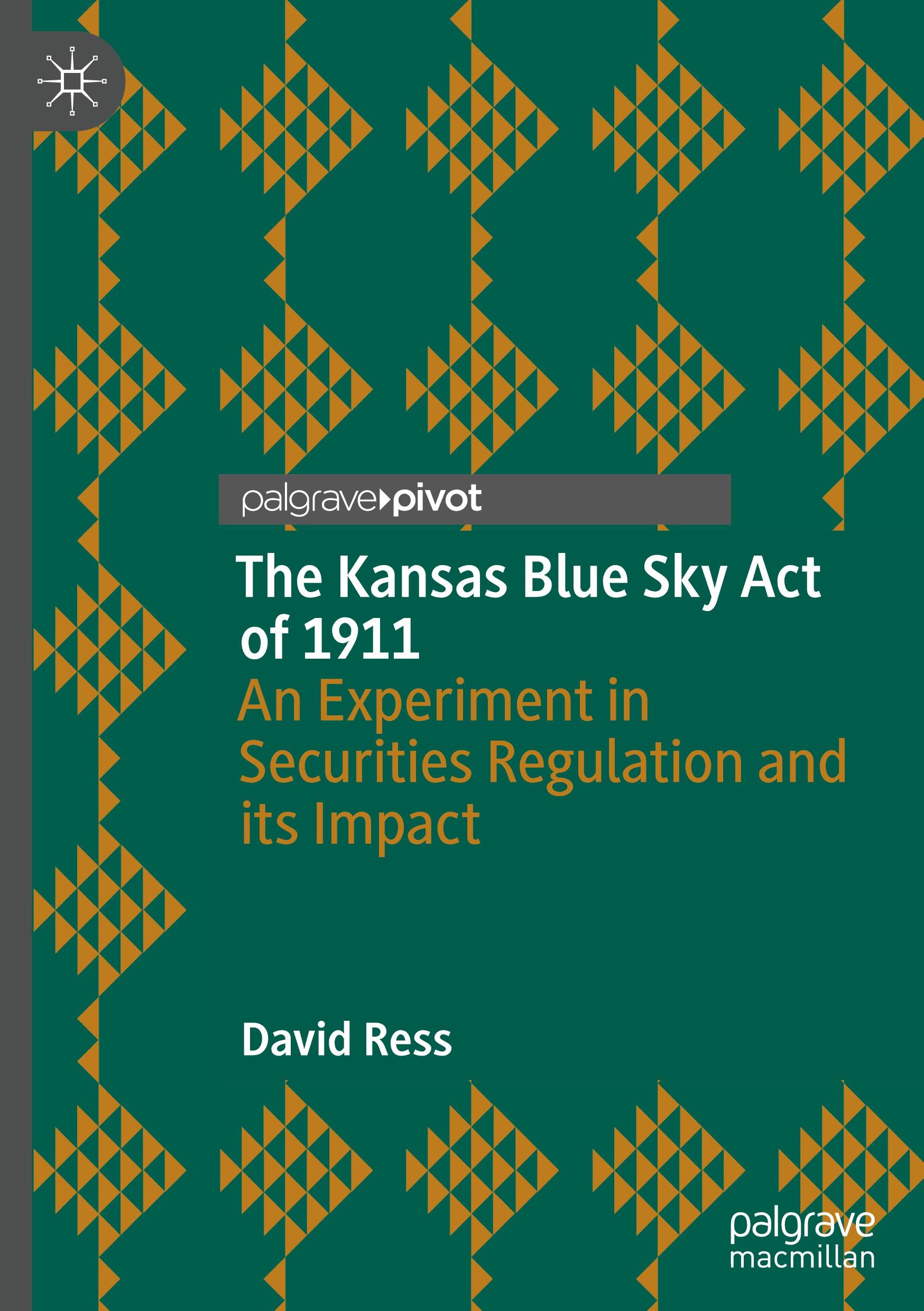 Vorderes Coverbild The Kansas Blue Sky Act of 1911