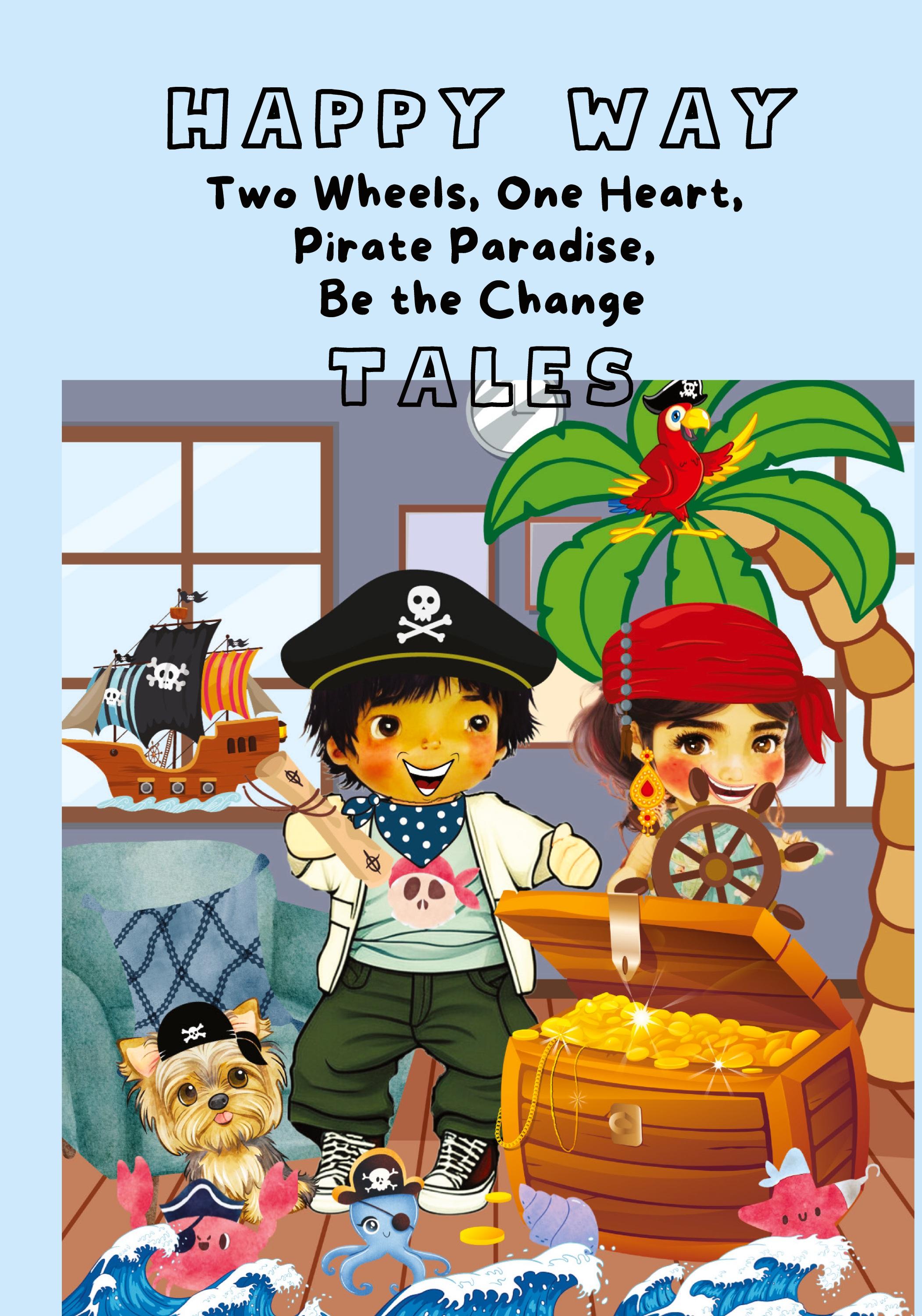 Vorderes Coverbild HAPPY WAY Tales of Two Wheels, One Heart,  Pirate Paradise,  Be the Change