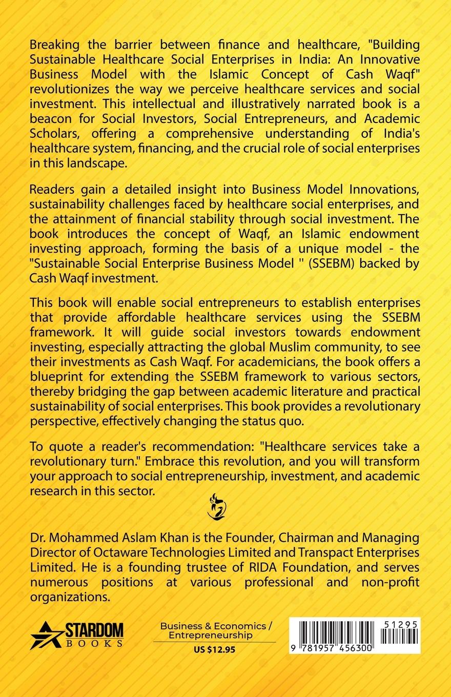 Rückseitencover Building Sustainable Healthcare Social Enterprises In India