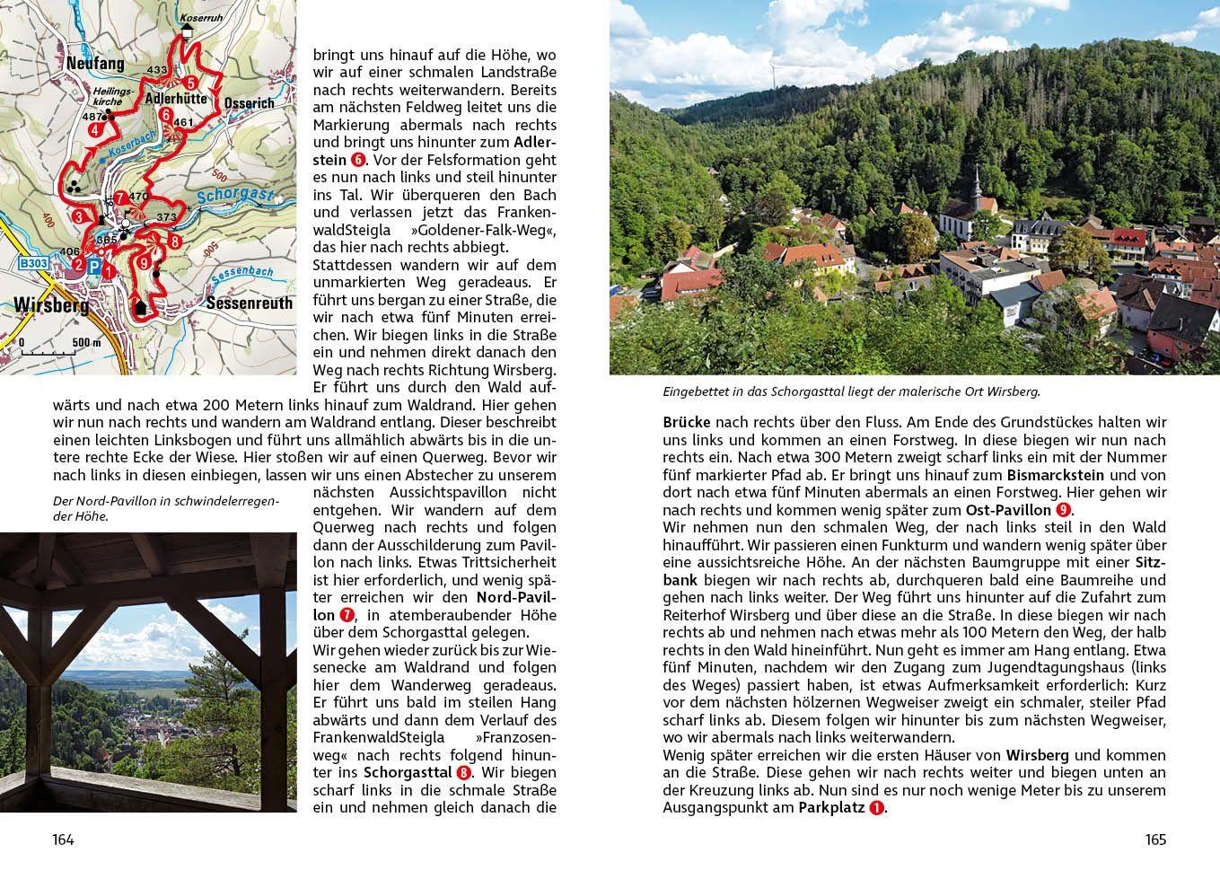 Beispielinhalt (Bild) Frankenwald - mit Coburger Land