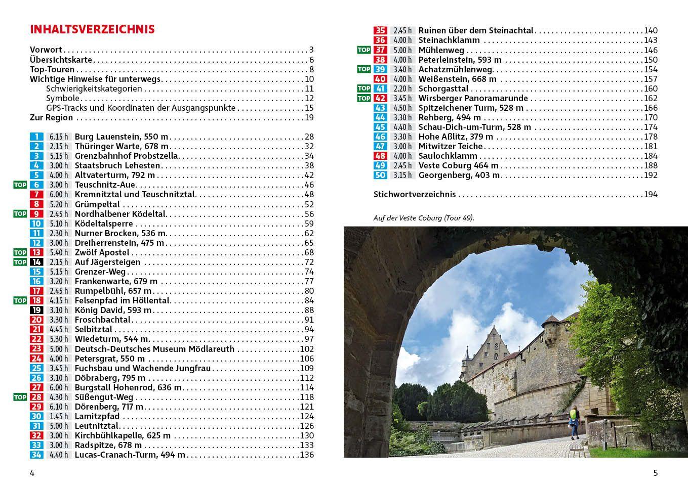 Beispielinhalt (Bild) Frankenwald - mit Coburger Land