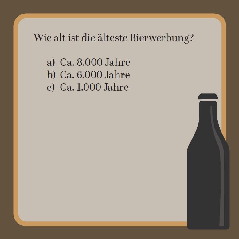 Beispielinhalt (Bild) Unnützes Wissen Bier-Quiz