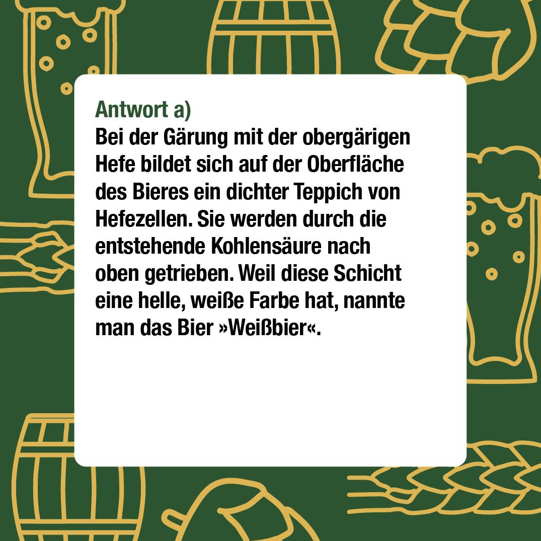 Beispielinhalt (Bild) Das Weizenbier-Quiz