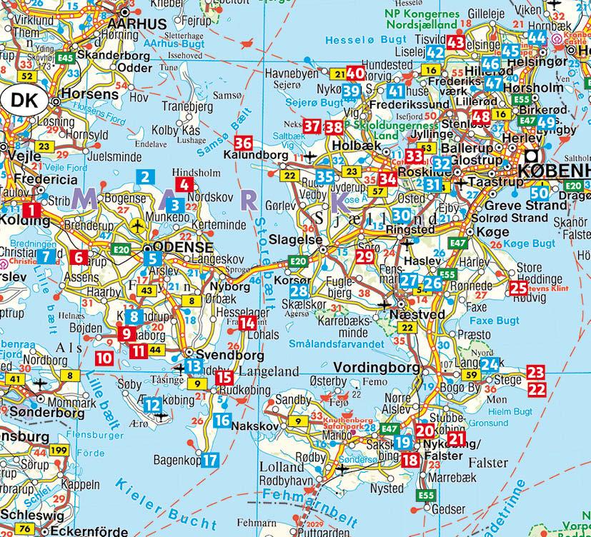 Beispielinhalt (Bild) Dänische Ostseeinseln