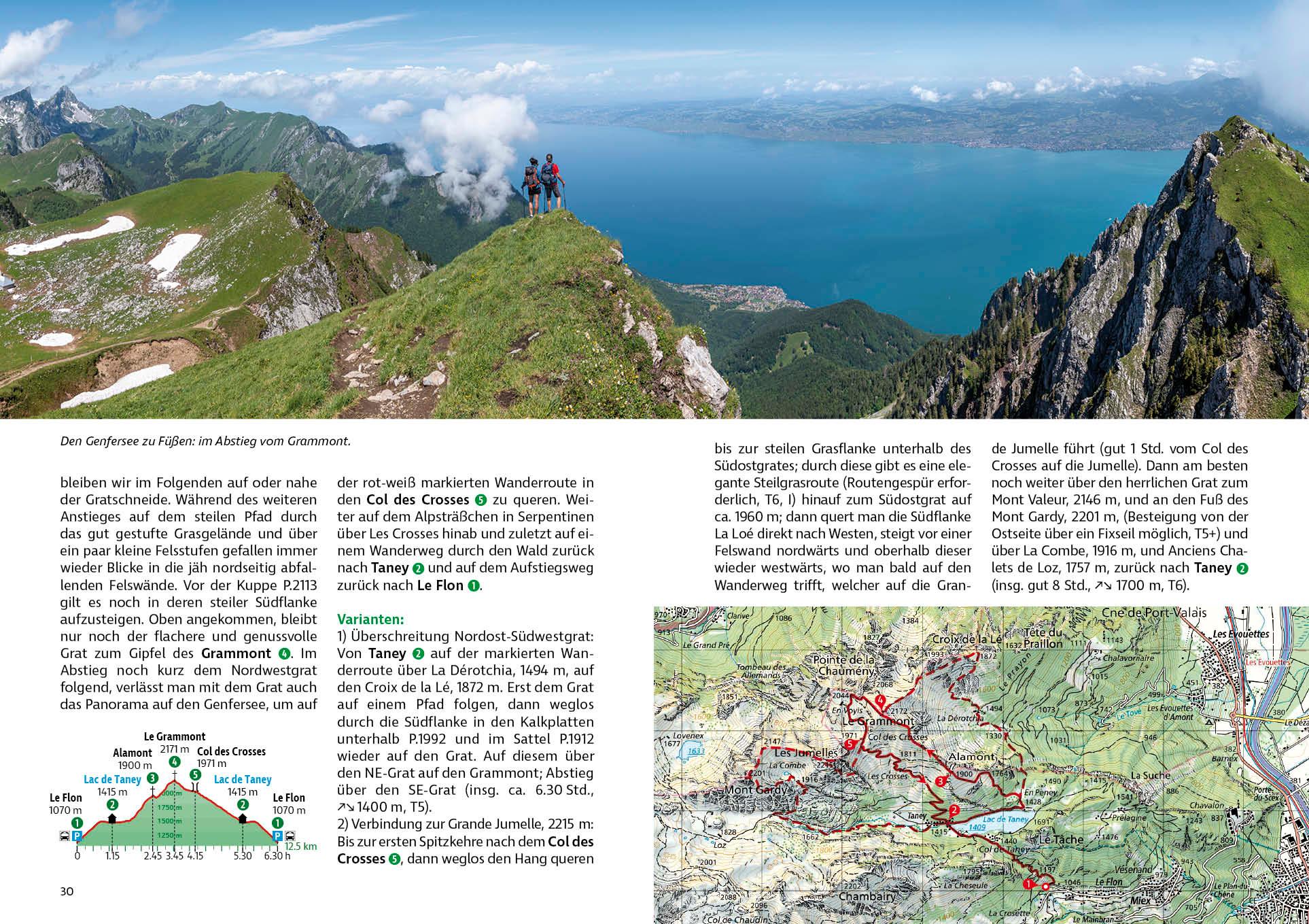 Beispielinhalt (Bild) Gratwandern Südschweiz