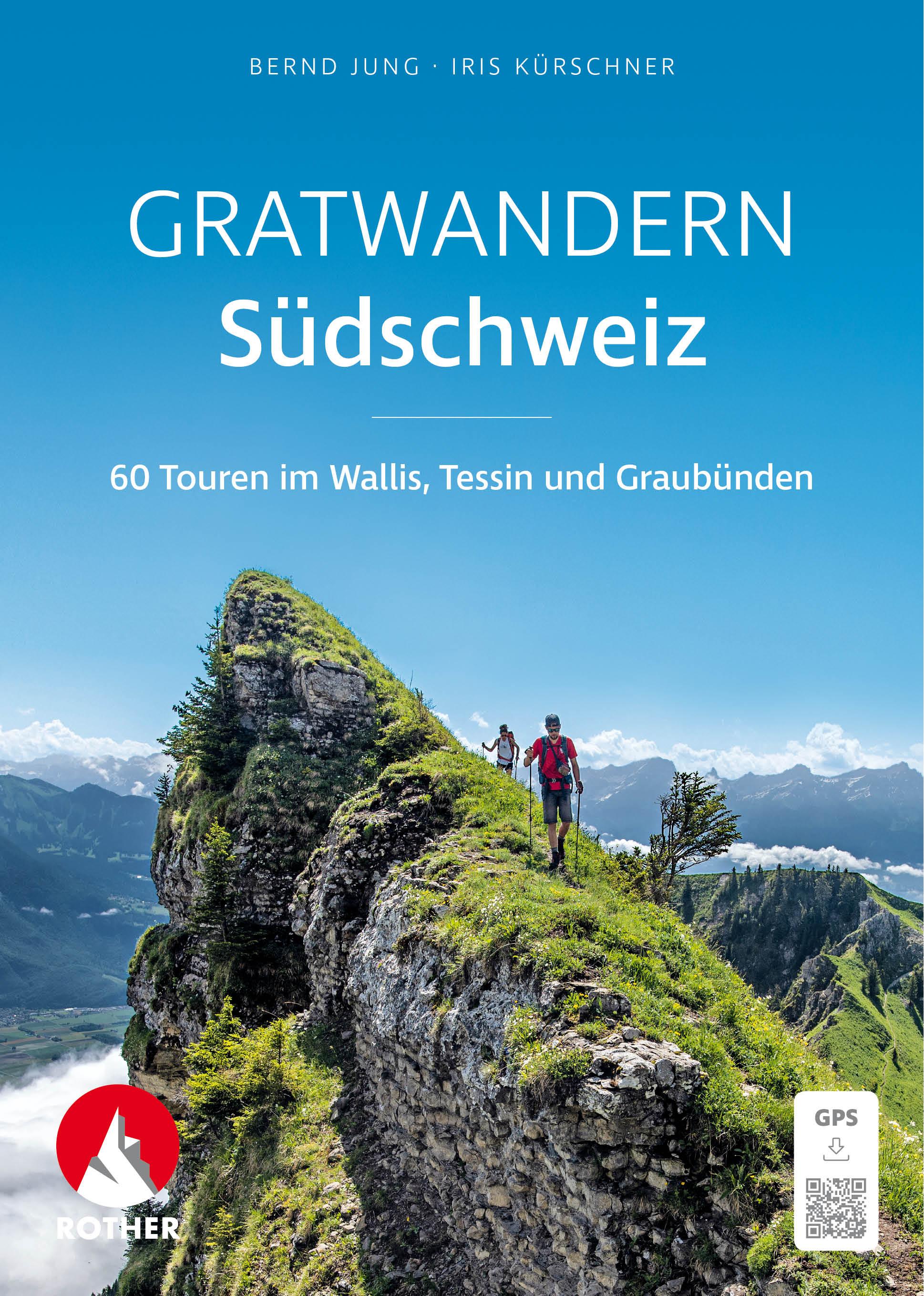Vorderes Coverbild Gratwandern Südschweiz