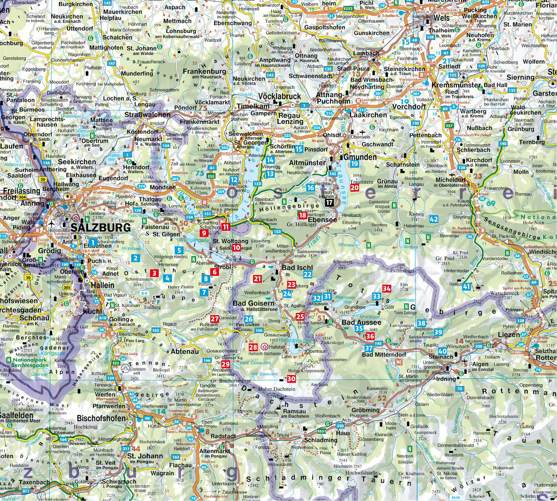 Beispielinhalt (Bild) Wandern zu Almen & Hütten - Salzkammergut