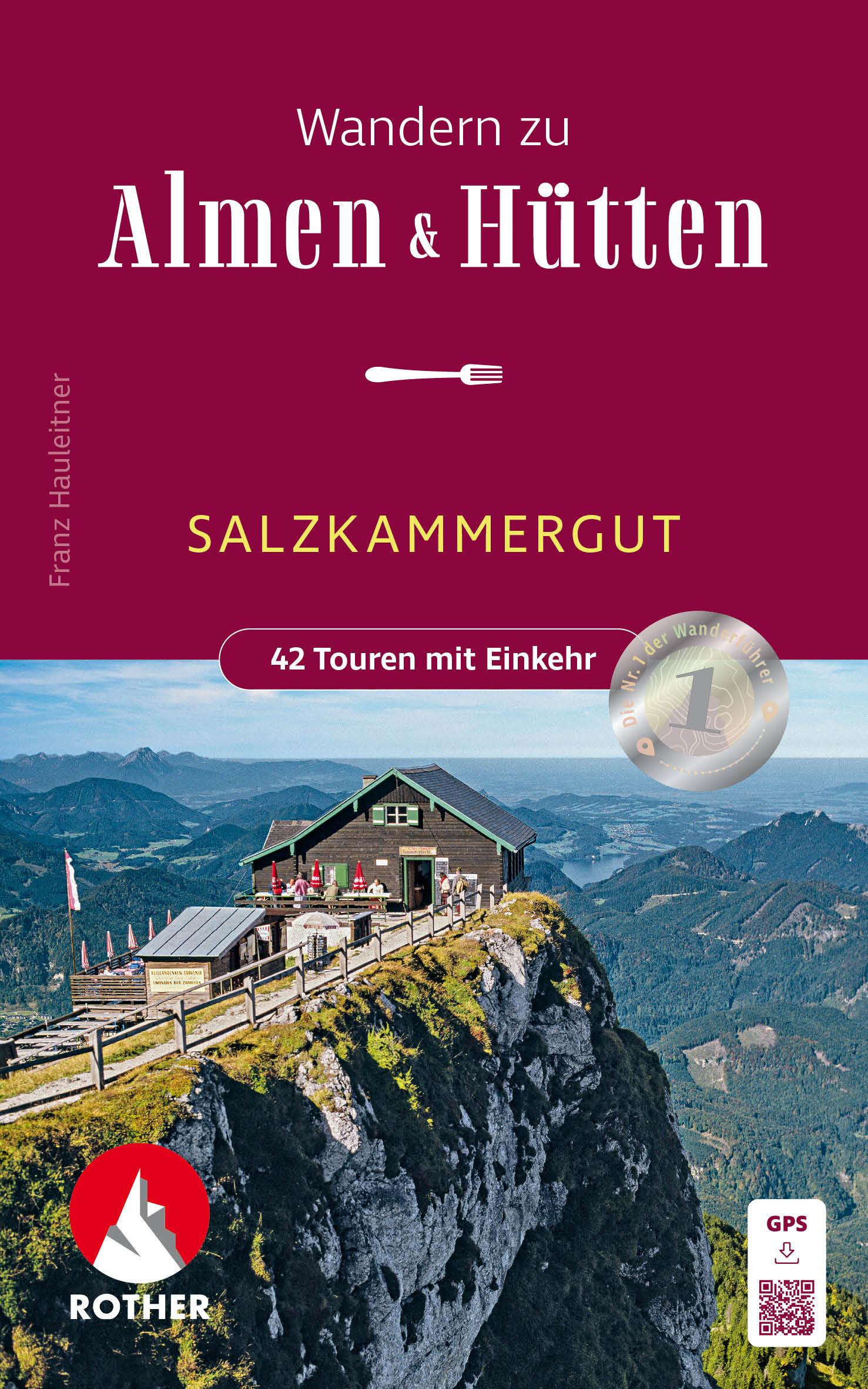 Vorderes Coverbild Wandern zu Almen & Hütten - Salzkammergut