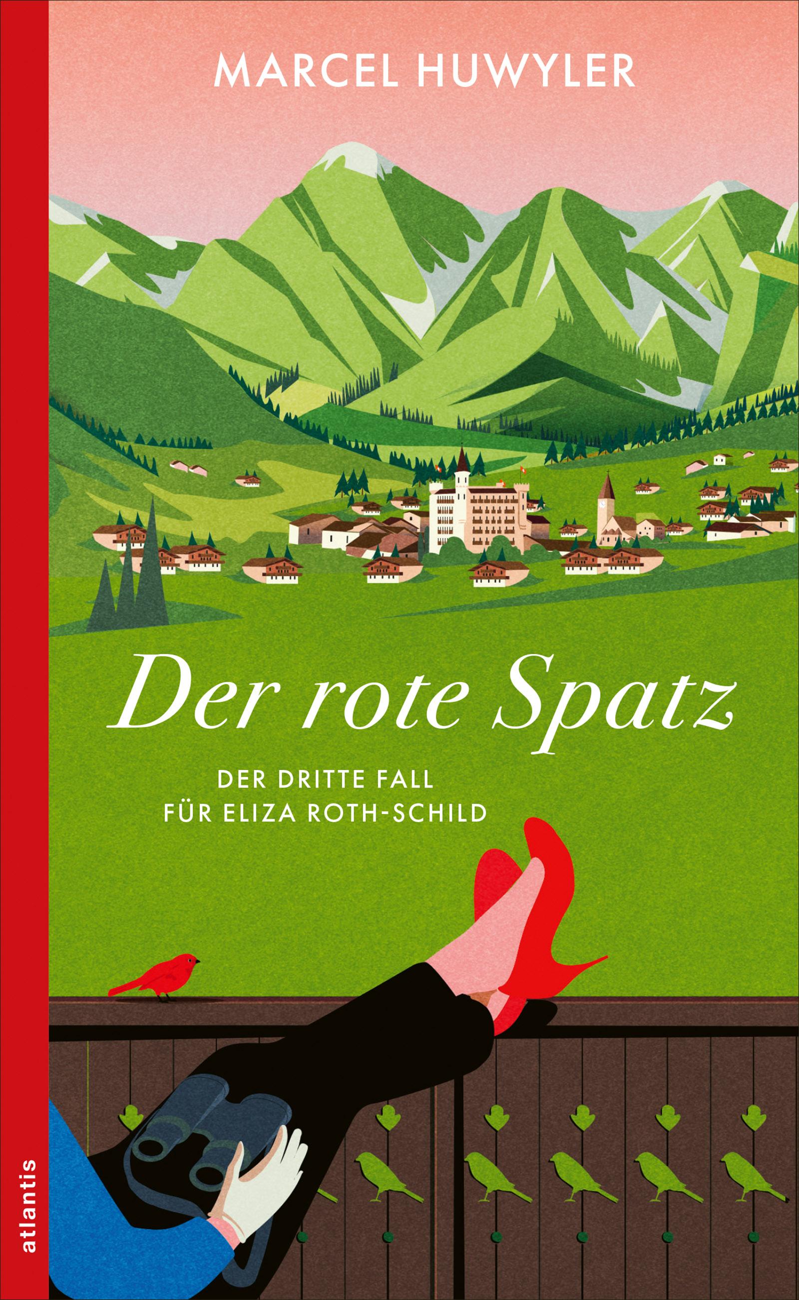 Vorderes Coverbild Der rote Spatz