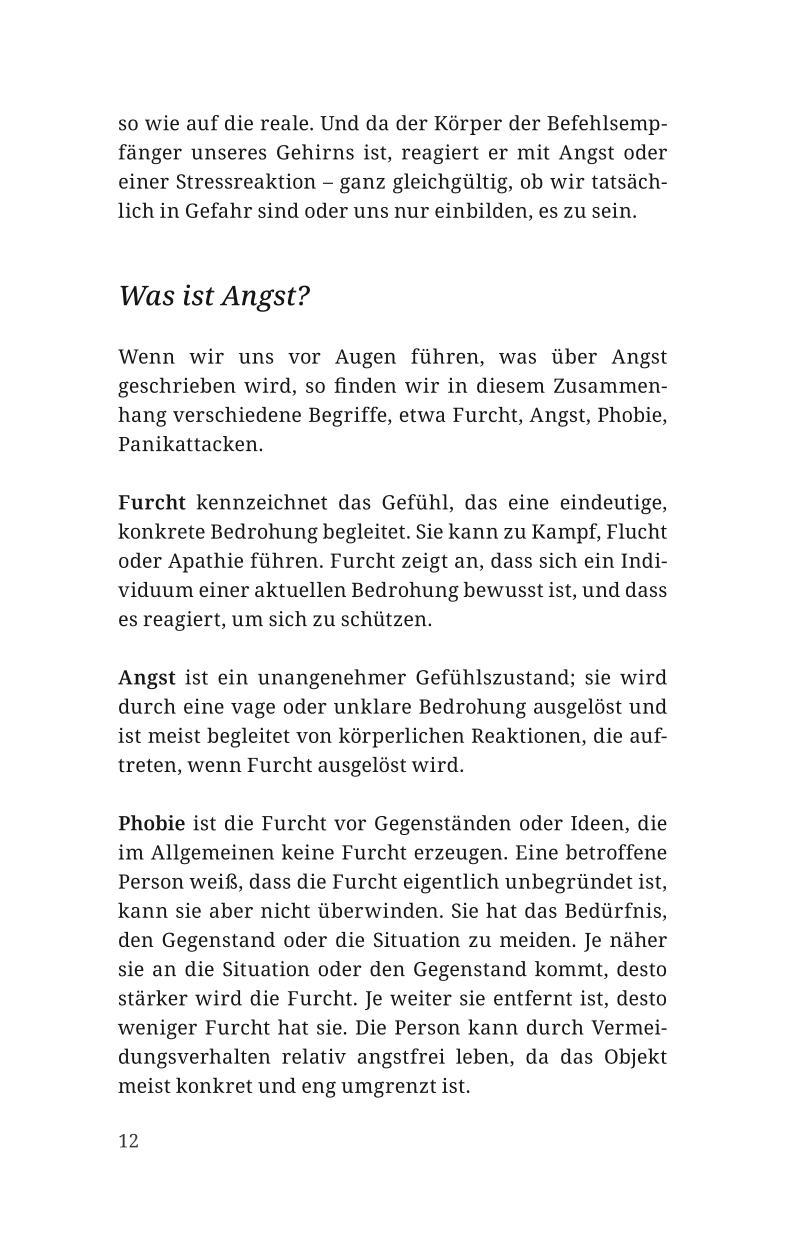 Beispielinhalt (Bild) Vitamine für die Seele